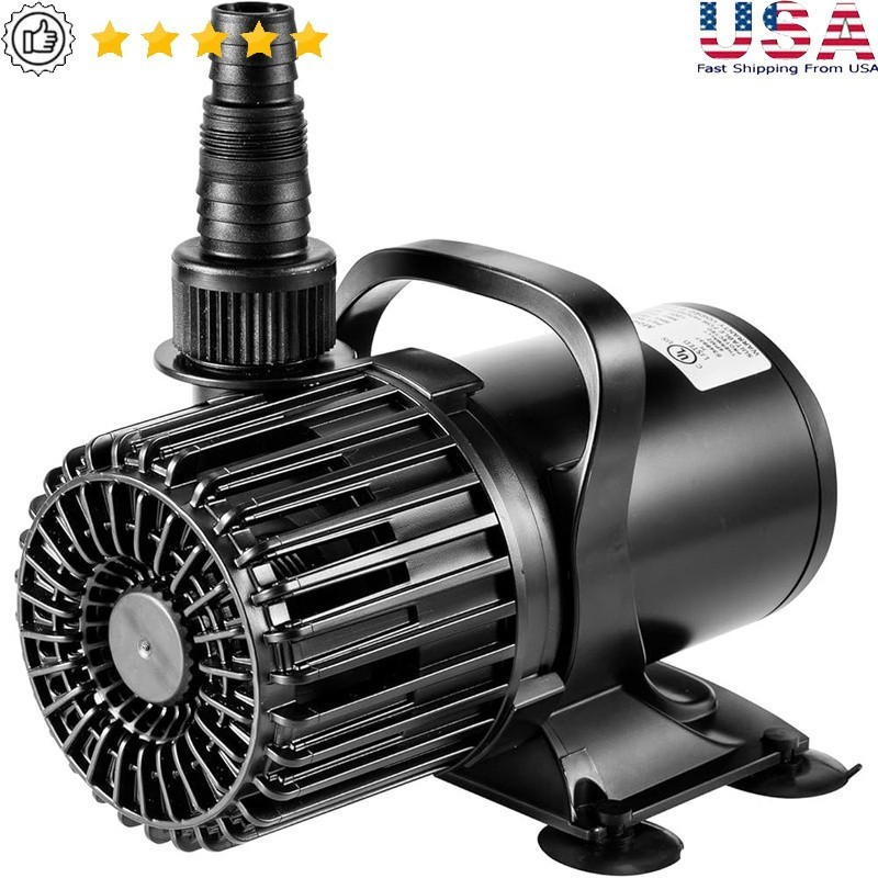 Submersible Pump 5300GPH 310W Waterproof High Lift Easy Install Silent New