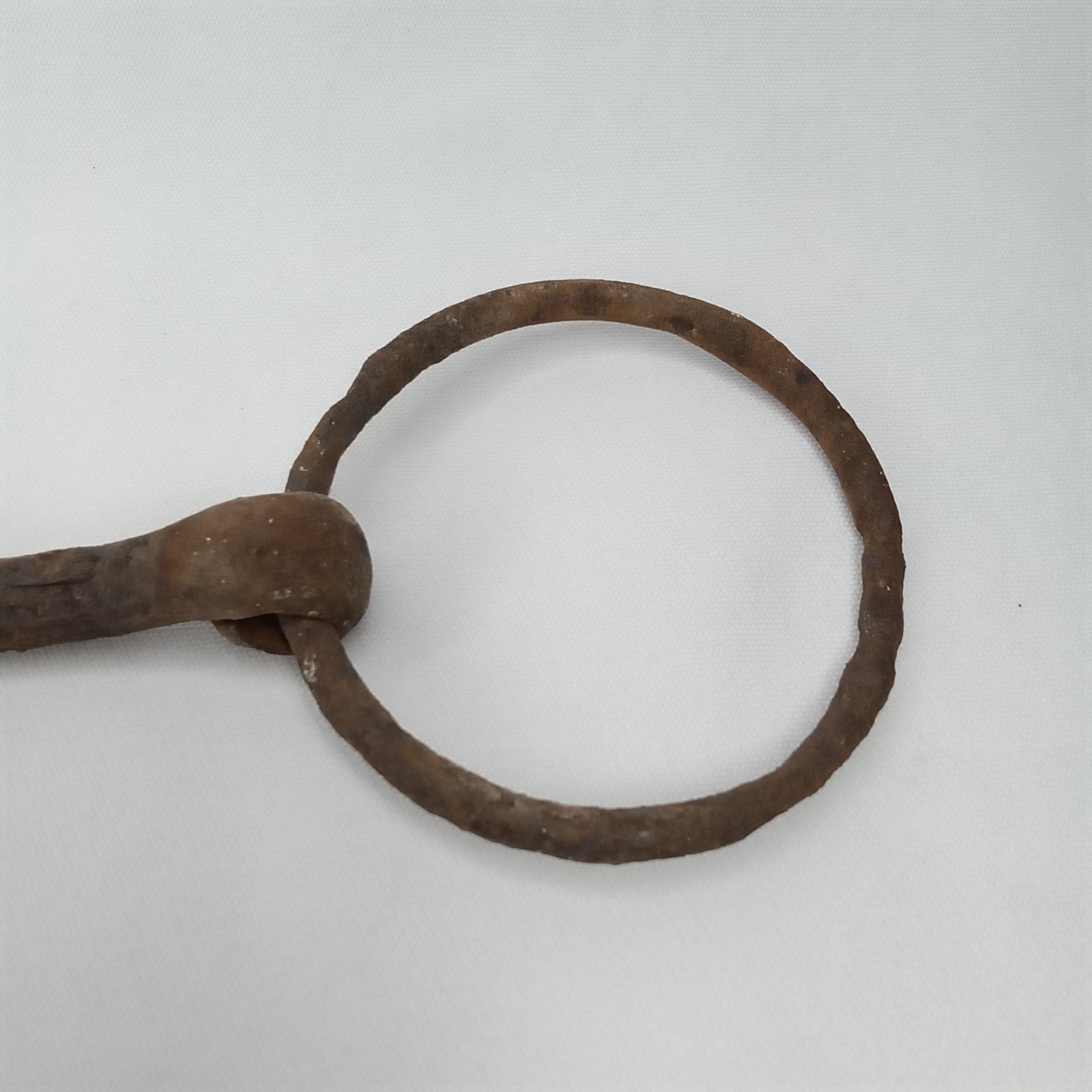 Antique Iron O Ring Horse Bit Snaffle Bit Style Mullen Jointed Mouthpiece 1900s