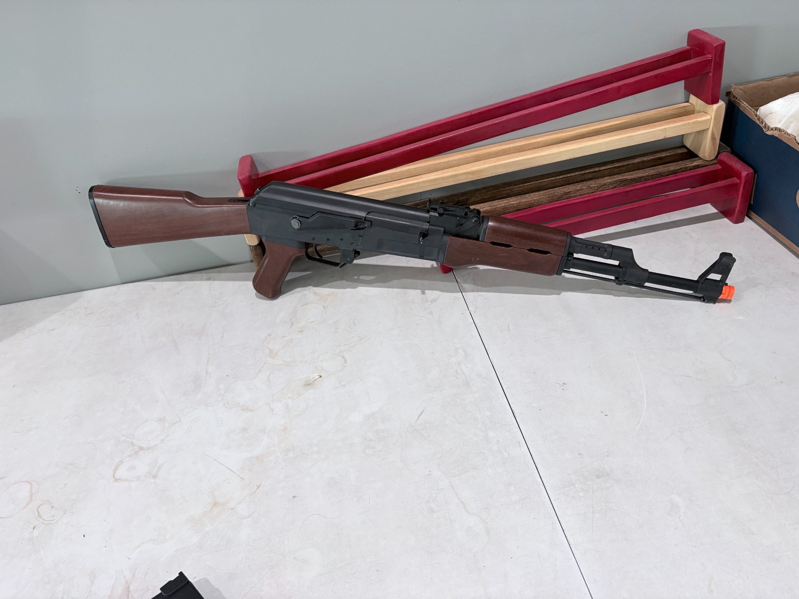 airsoft ak 47 parts replaced and refurbished I do not know the brand. need gone.
