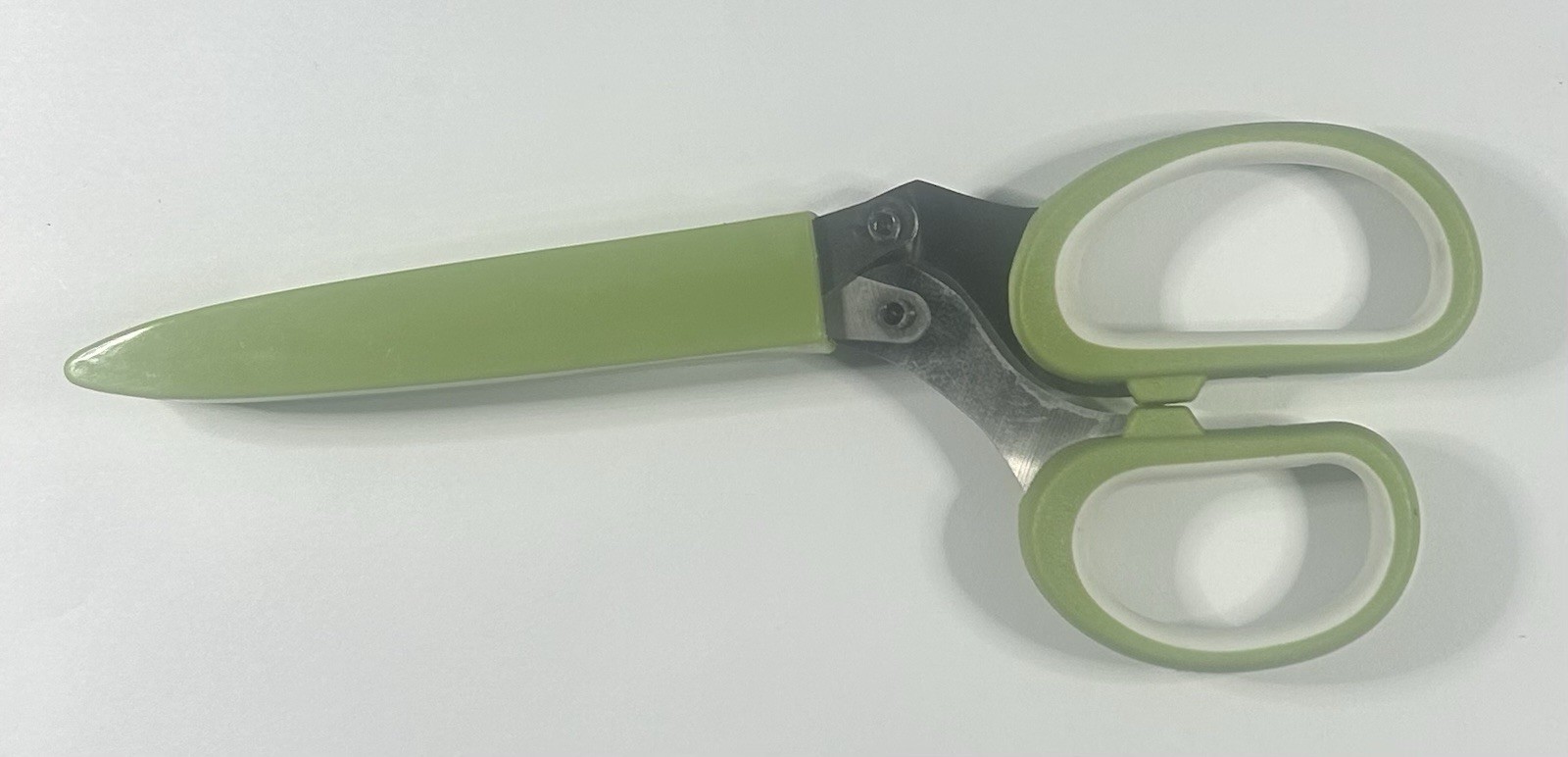 NEW Herb Scissors 5 Blade Multipurpose Kitchen Shears w/ Herb Stripper & Cover
