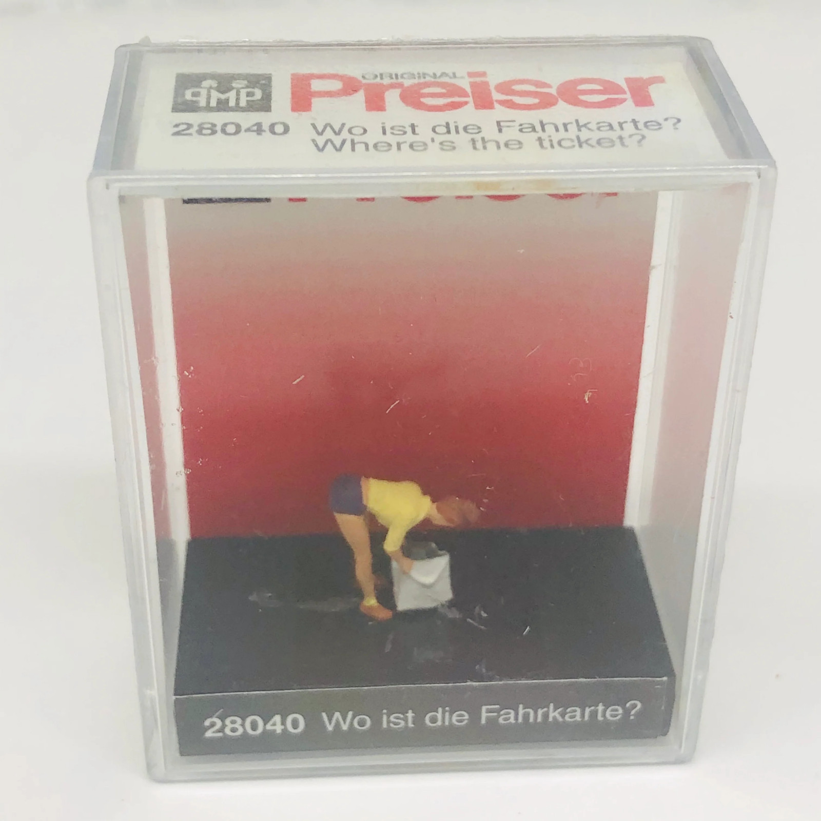 Preiser 1/87 HO Where's the Ticket? 28040'