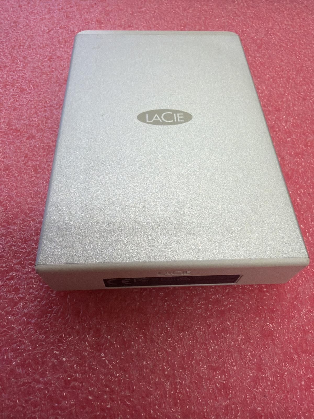 LACIE RUGGED MINI USB3 5TB EXTERNAL HDD, 0 POWER ON HOURS, NO CABLE