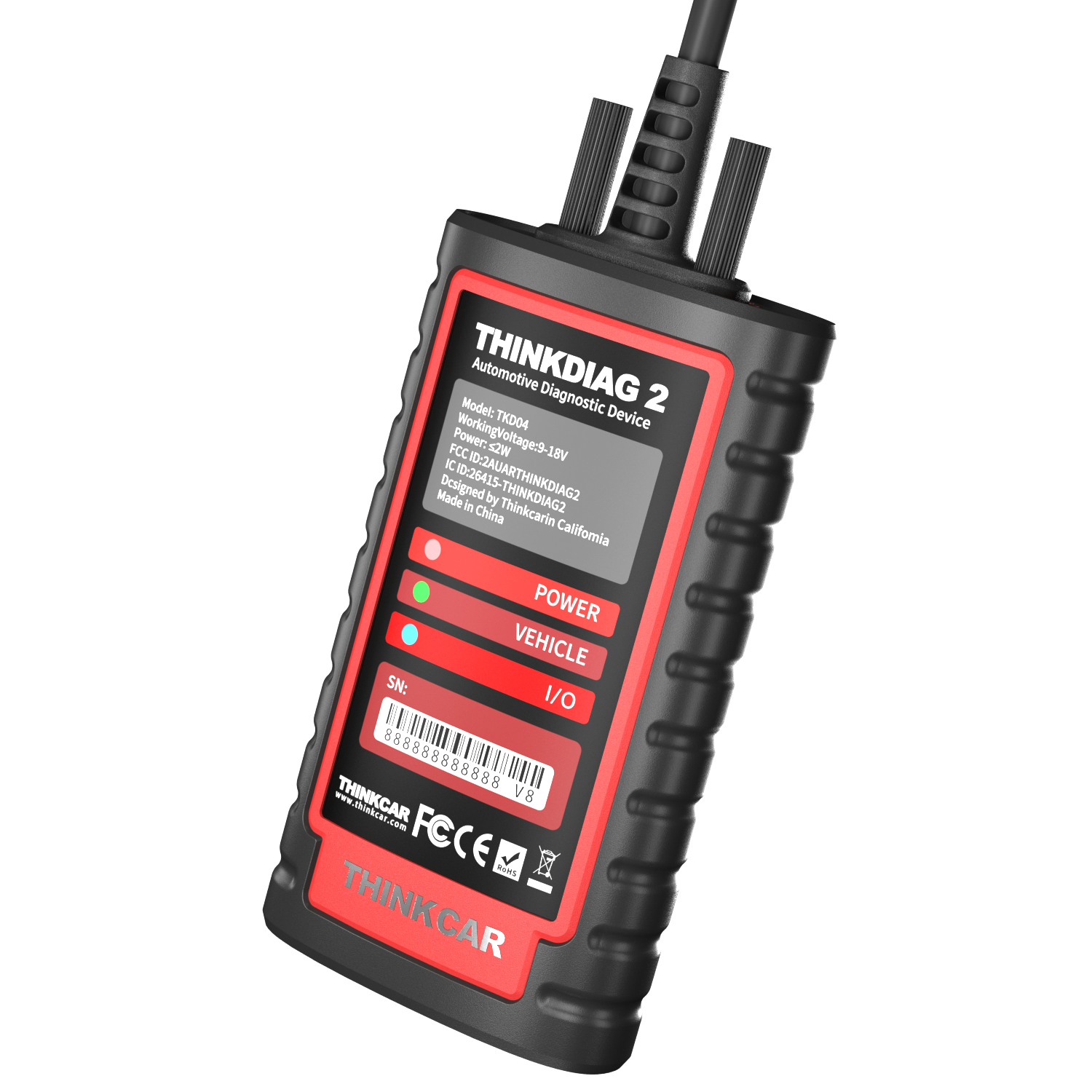 2024 THINKDIAG 2 Car OBD2 Scanner Bidirectional All System Diagnostic Tool CANFD