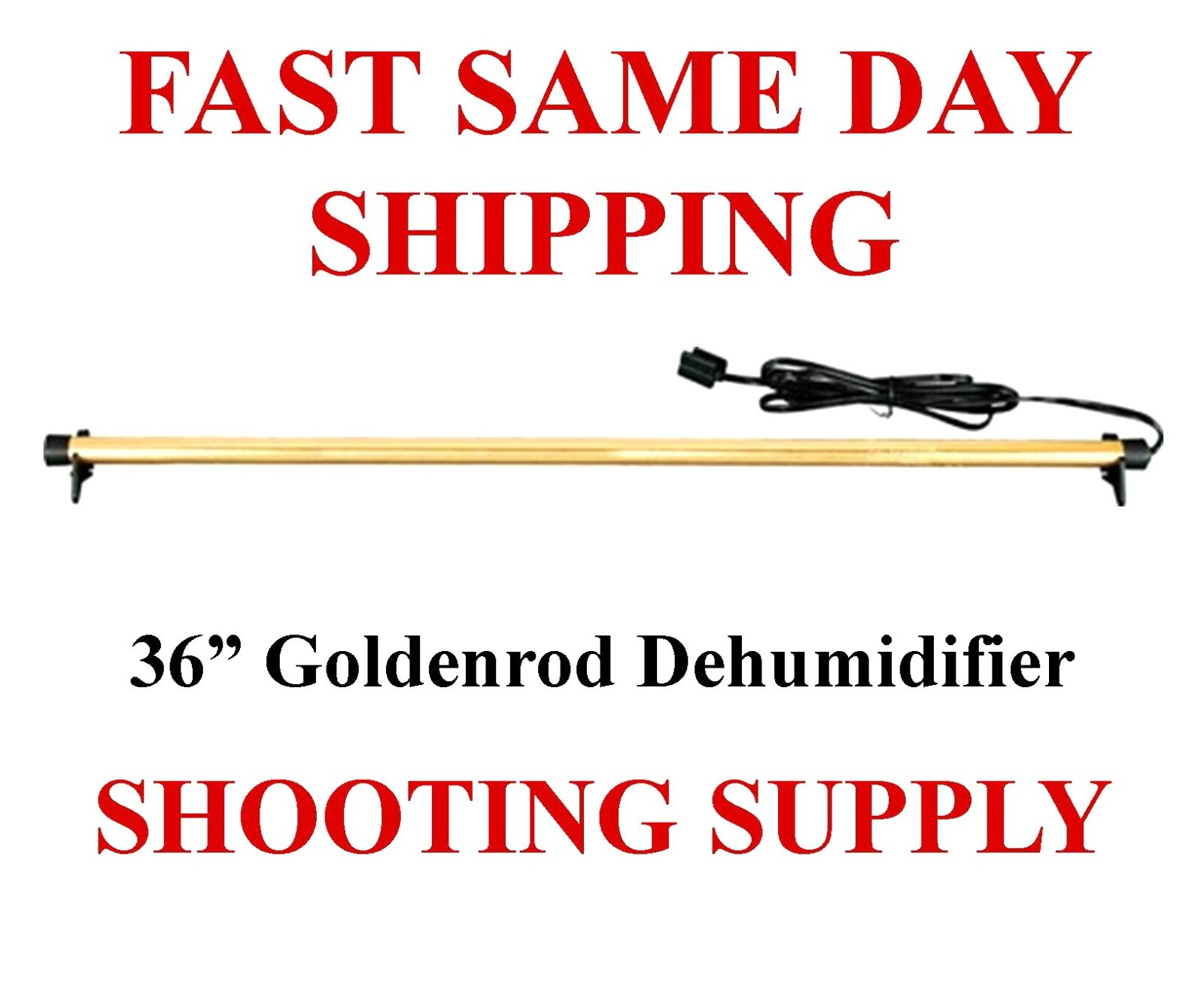 Lockdown Battenfeld Golden Rod Gun Safe Dehumidifier 36"  725751 SAME DAY SHIP