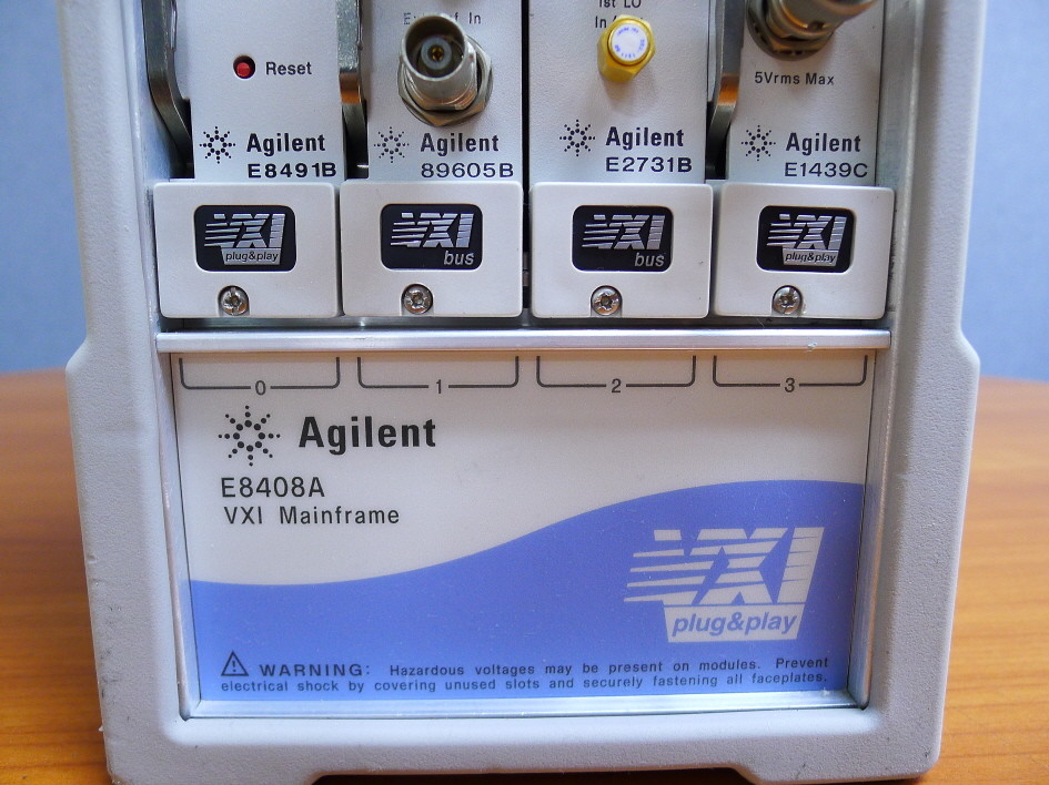 Agilent Vector Signal Analyzer E8408A Opt.001 w/E8491AB, 89605B, E2731B, E1439C