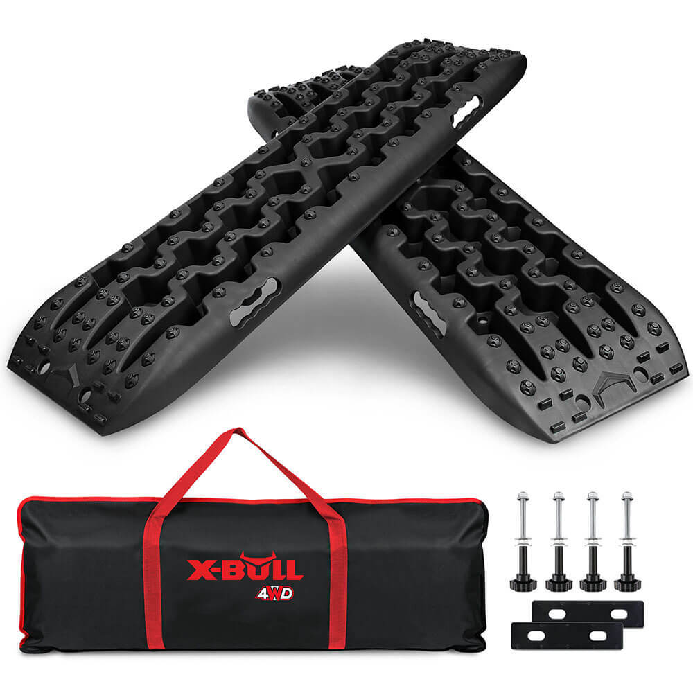 X-BULL Recovery Tracks Traction Boards Sand Mud Snow Tire Ladder 4WD SUV 1Pair