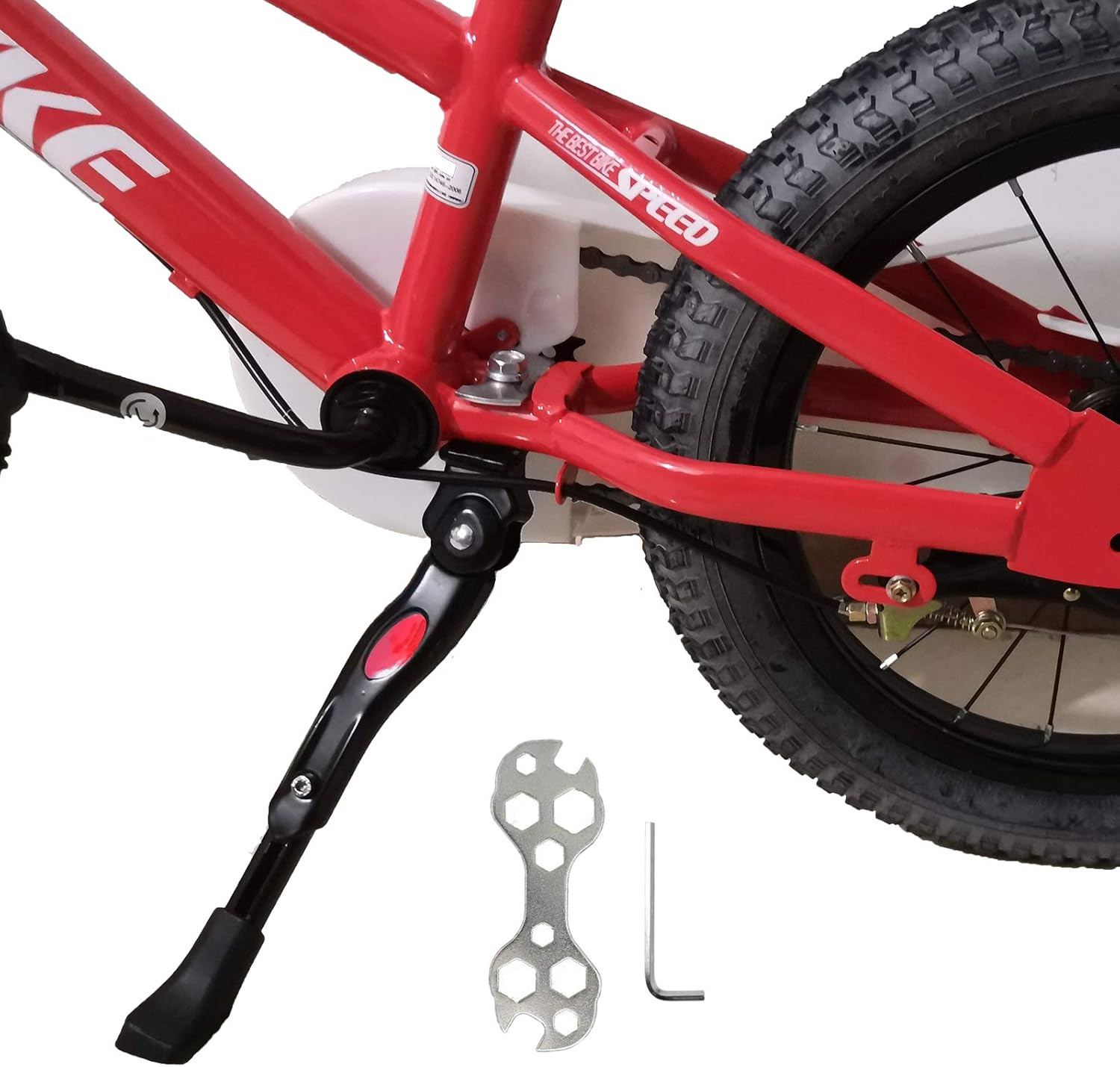 Kickstand for Kids Bike, Bicycle Kickstands Center Mount for 16 18 20 22 Inch Bi