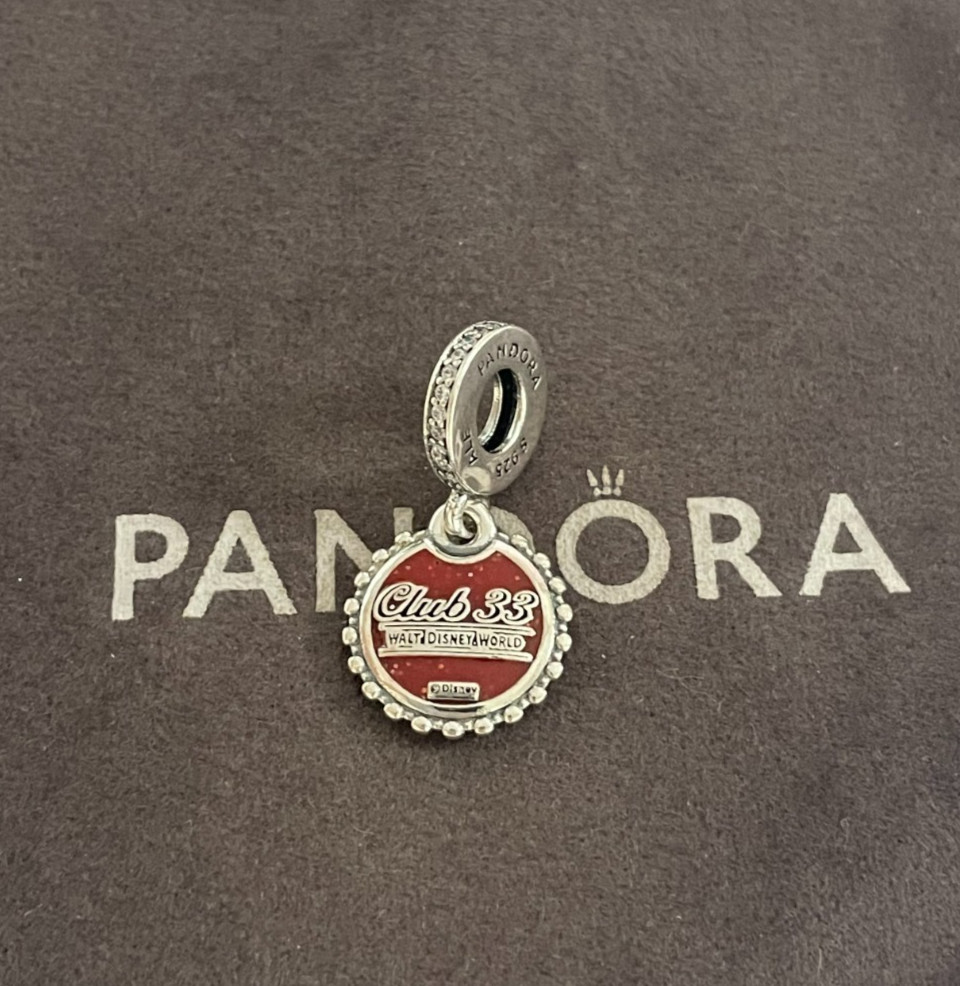 Pandora Winter Release World Club 33 Charm Pendant S925 Sterling Silver