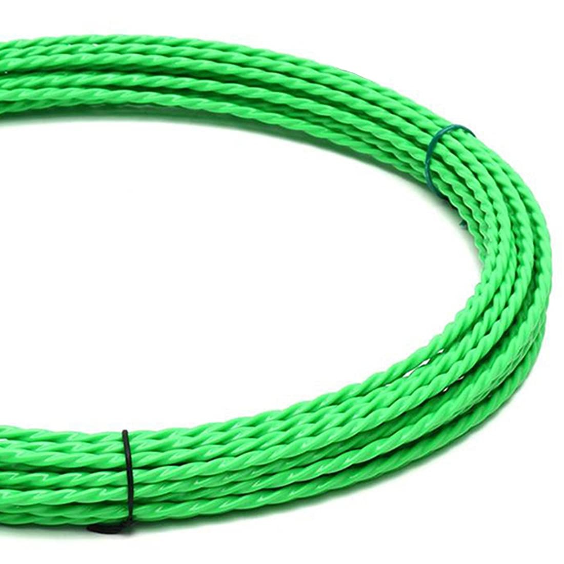 30M Wire Puller Wall Cable Running Fish Tape Push Pull Rod Electrical Fish Ta...