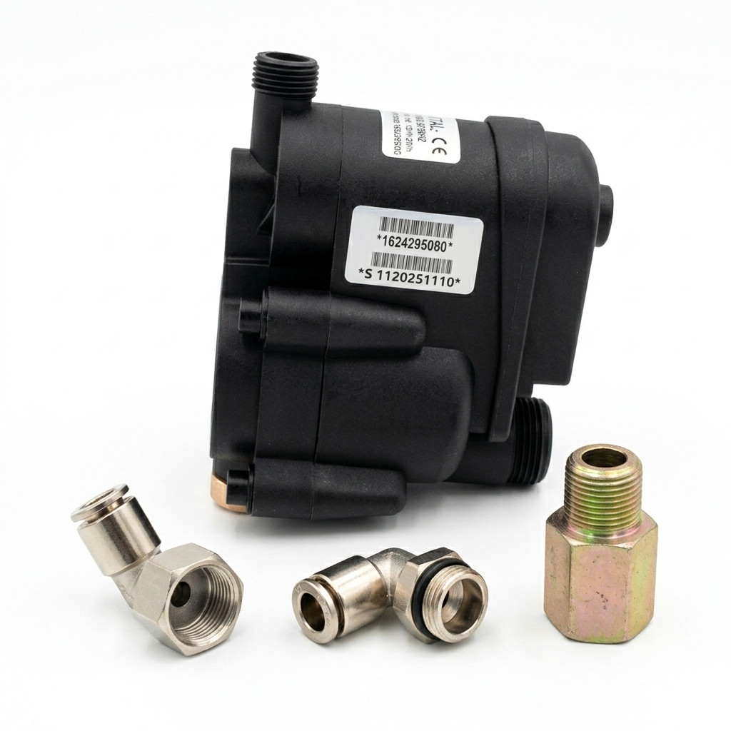 ATLAS COPCO 1624295080 Electric Auto Drain Valve For Air Compressor New ✦Kd