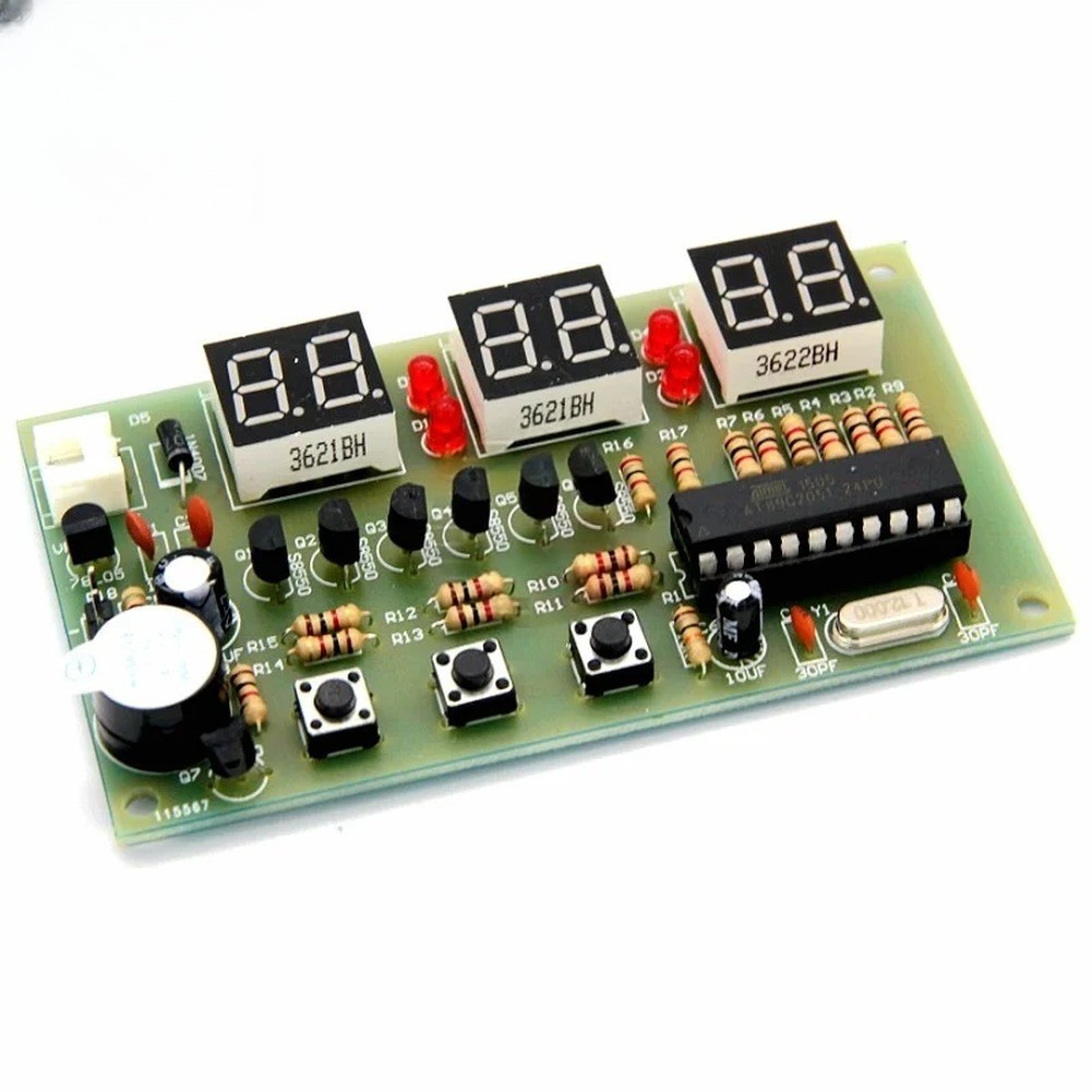 12V Digital Clock Stopwatch Timer Stopwatch Mode Countdown Mode For Lab Projects