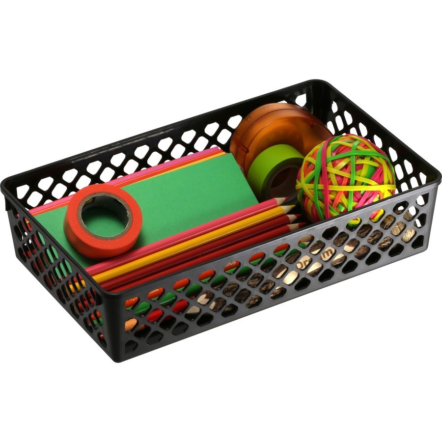Oic Large Supply Storage Basket - Plastic (OIC26202)