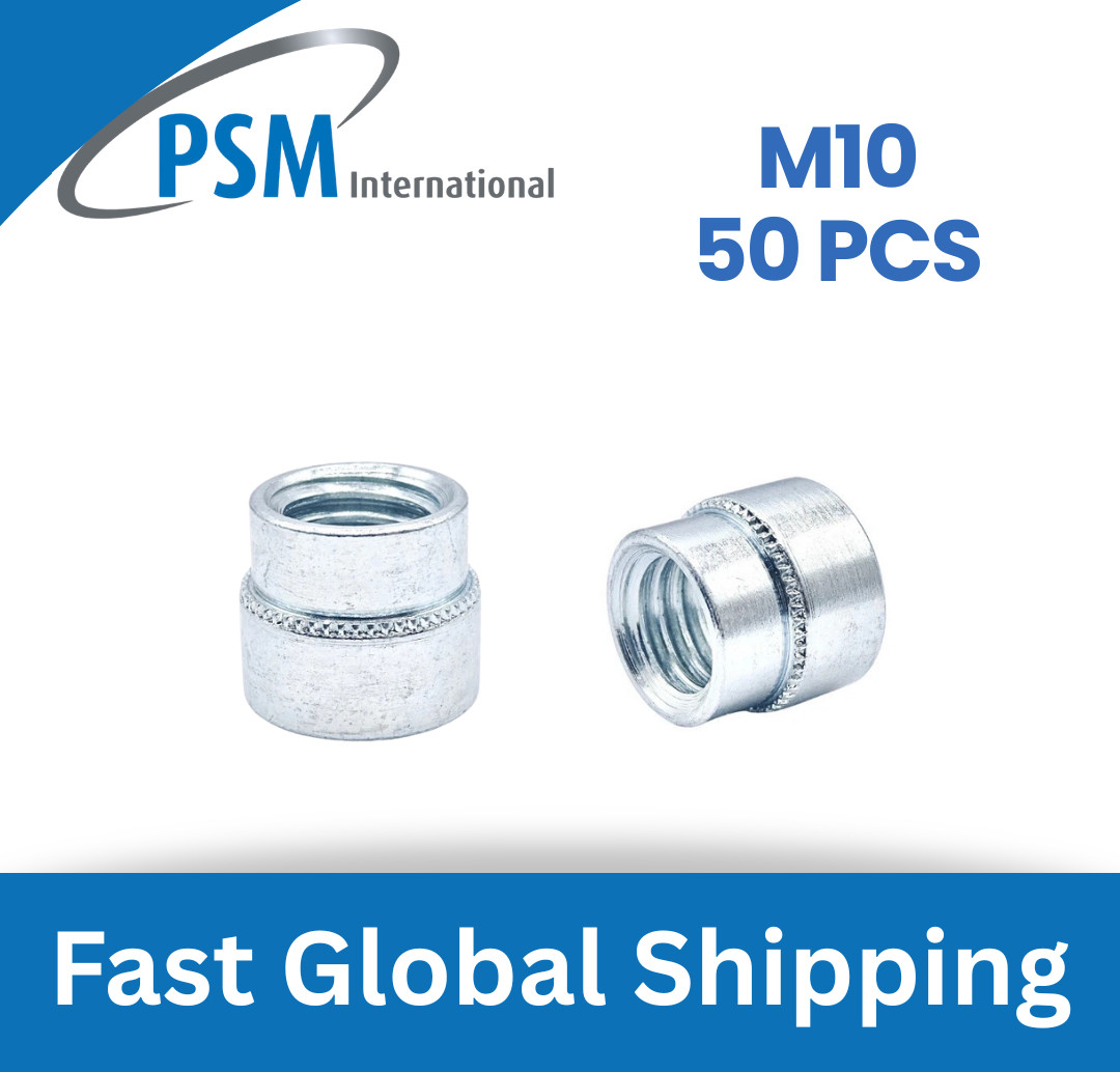 STEEL ZINC ( 6.1) SELF CLINCHING NUT M10-3 PSM04115 (HOLE DIA-12.7) PSM103Z-SB