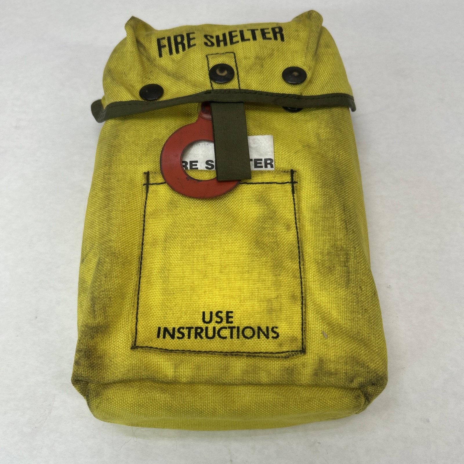 Vintage US Government Issue Forest Service FSS Wildland Firefighter Fire Shelter