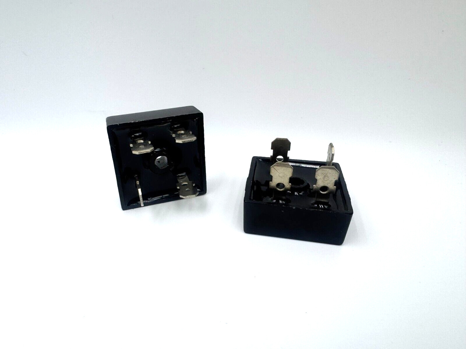 1000V Metal 4-Pin Bridge Rectifier, BLACK  - KBPC20-10 10 Amp rated