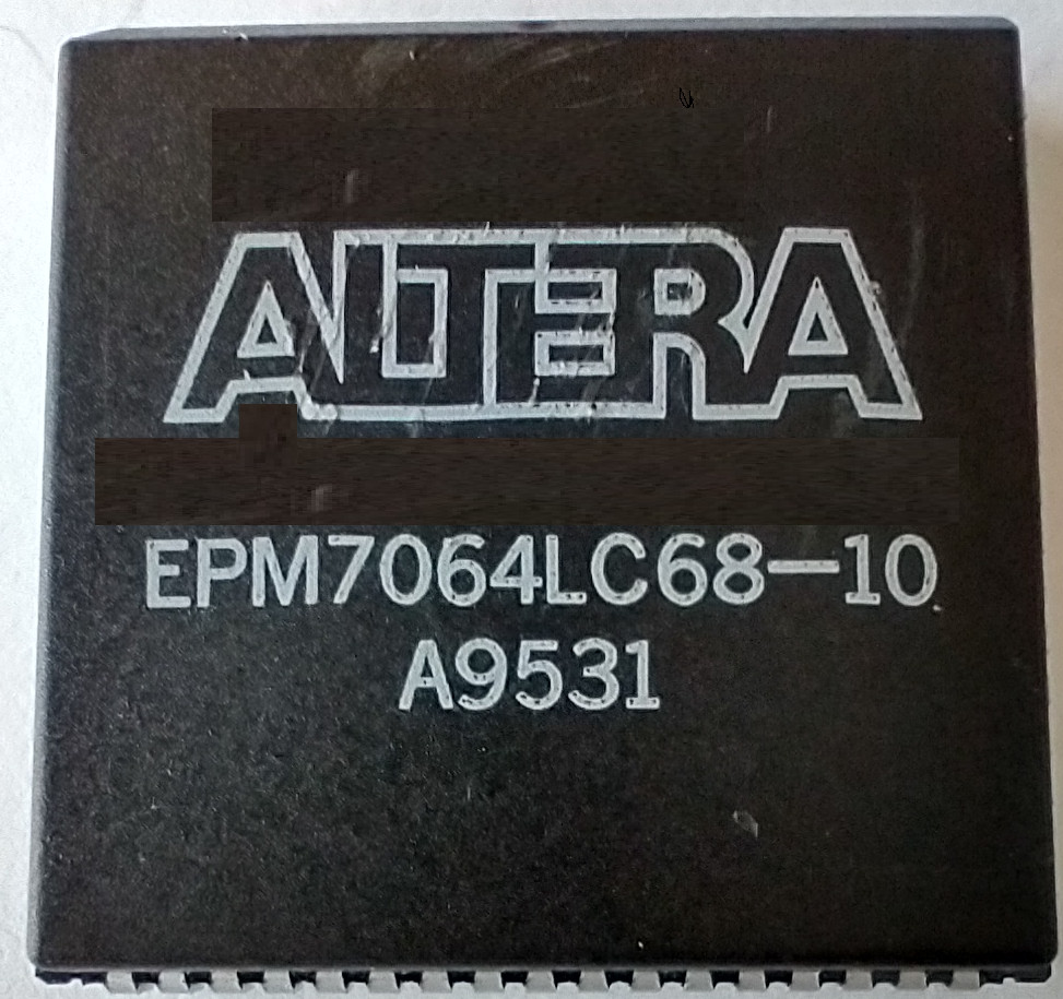 Altera EPM7064LC68-10, 68-PIN PLCC , Plastic (Require reprogramming)