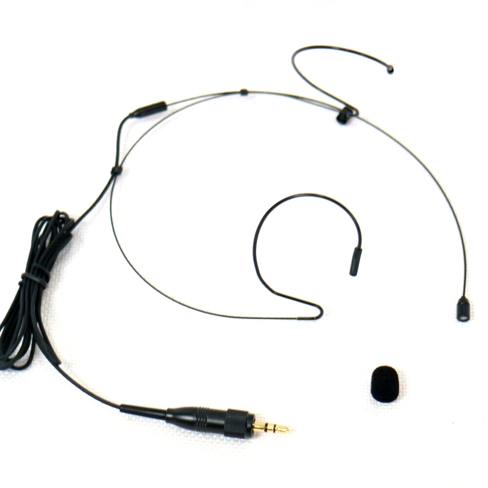 Headworn Head Headset Microphone for Sony UTX B03 URX UWP BeltPack Transmitter