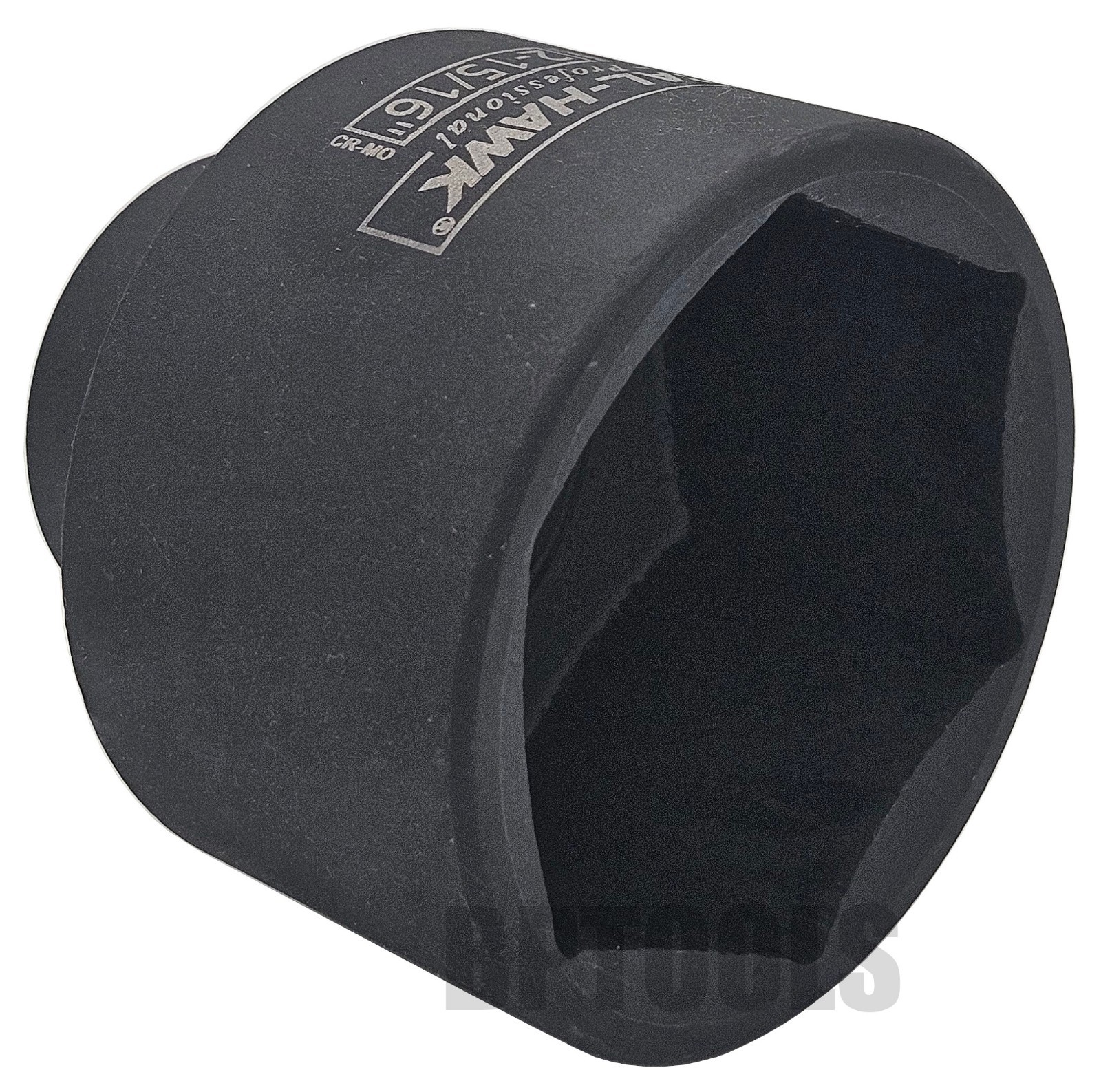1" Drive x 2-15/16" Deep Impact Socket 6-Point Socket Remover Heavy Duty CR-MO
