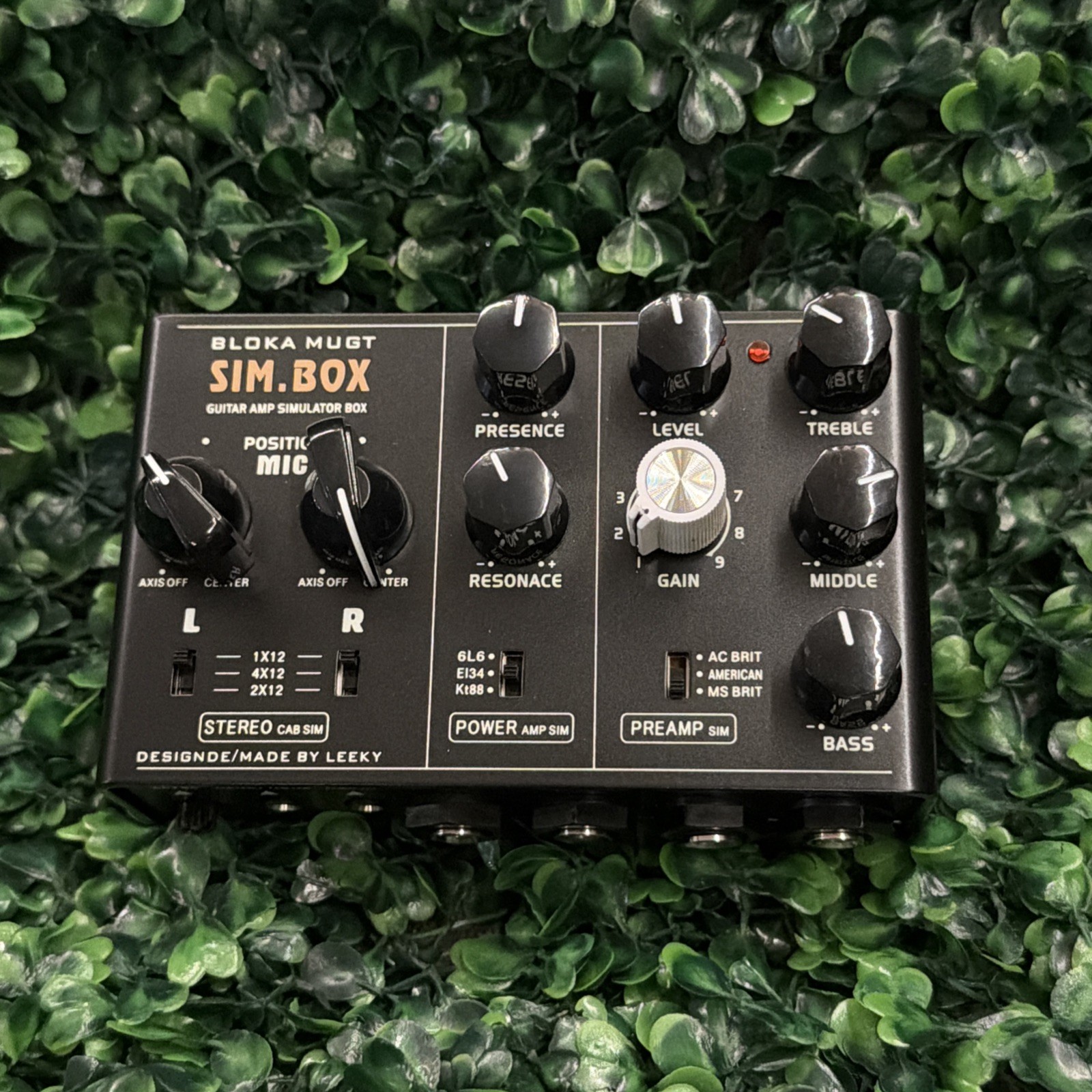Guitar Effect Pedal Amplifier Simulation for Electric Guitar - All -