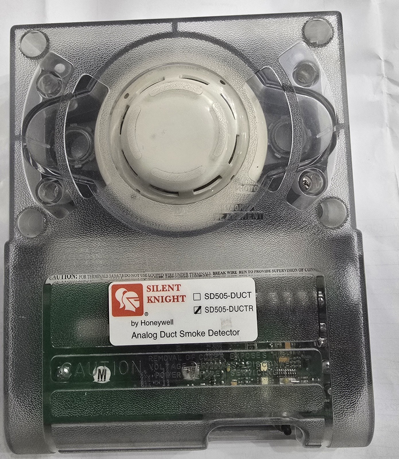 Honeywell Silent Knight SD505-DUCTR Duct Smoke Detector with Relay