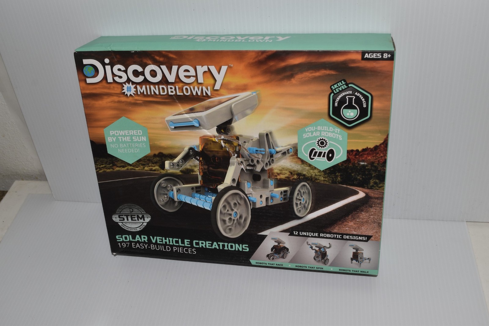 Discovery Mindblown Solar Robot Creation Kit STEM 197 EasyBuild Pieces NEW(CIJ2)