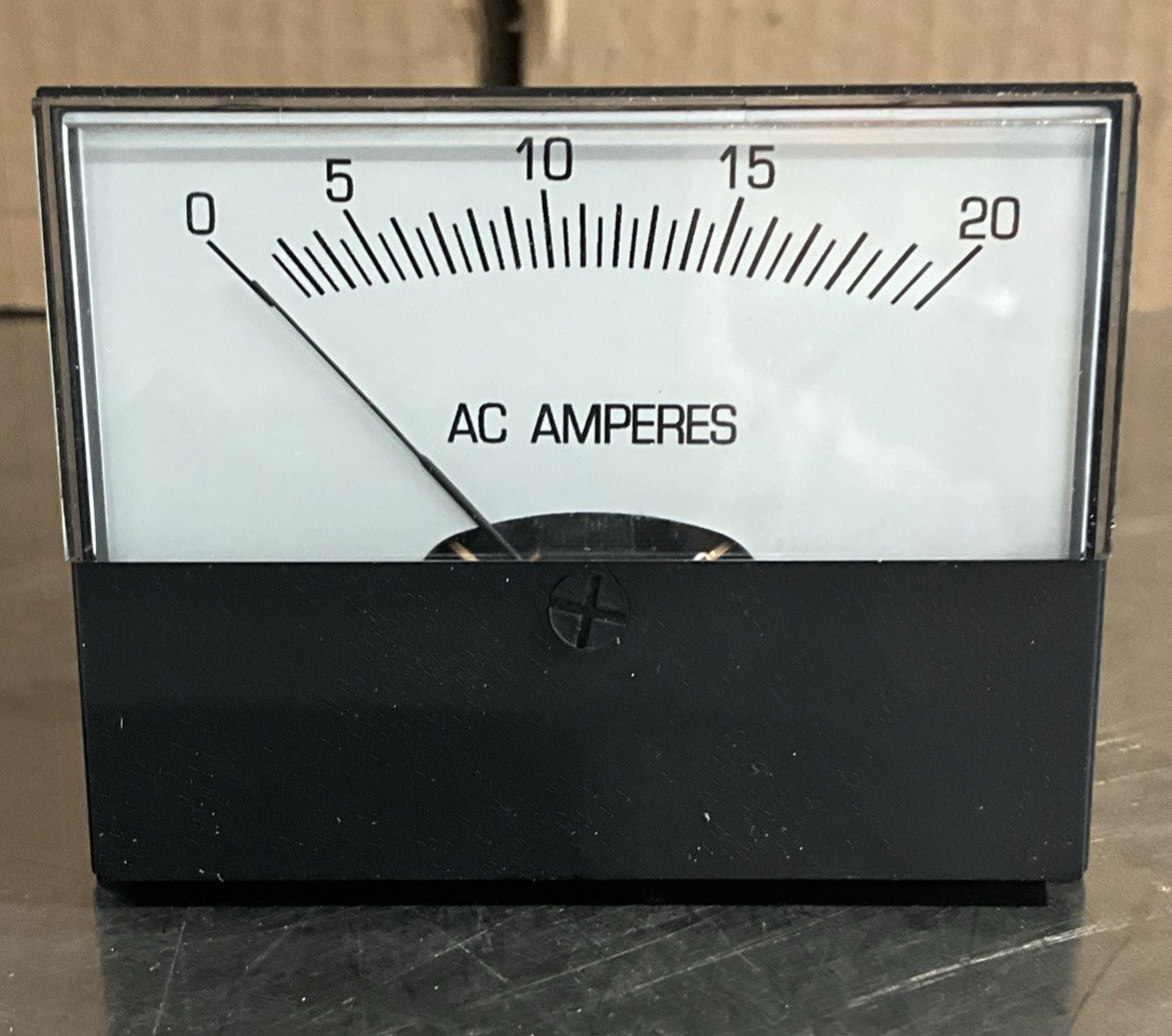 0-20 AAC AMPERES METER MODEL DX545