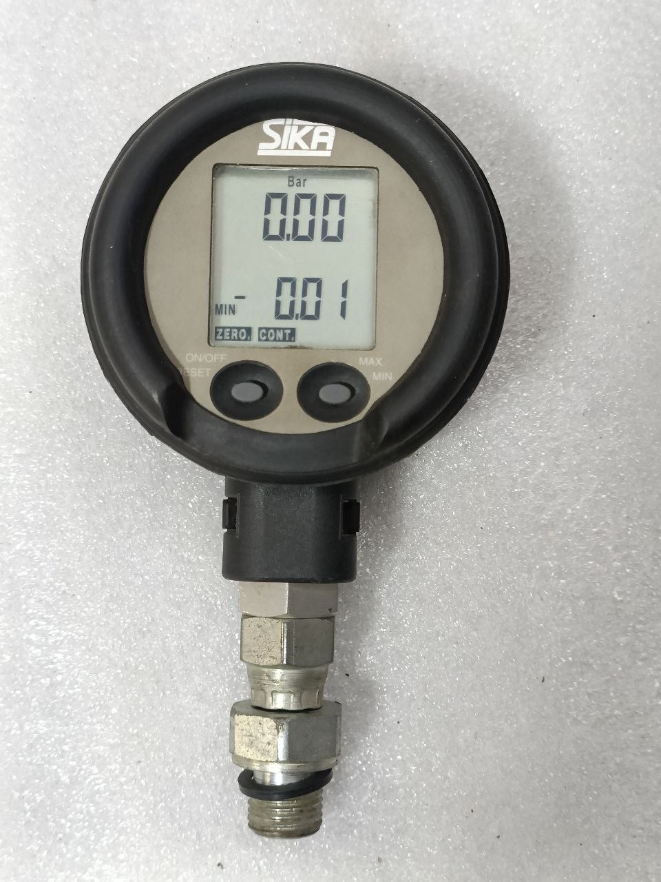 SIKA DIGITAL PRESSURE GUAGE 0-40 BAR FAST SHIP VIA FED EX DHL ARAMEX