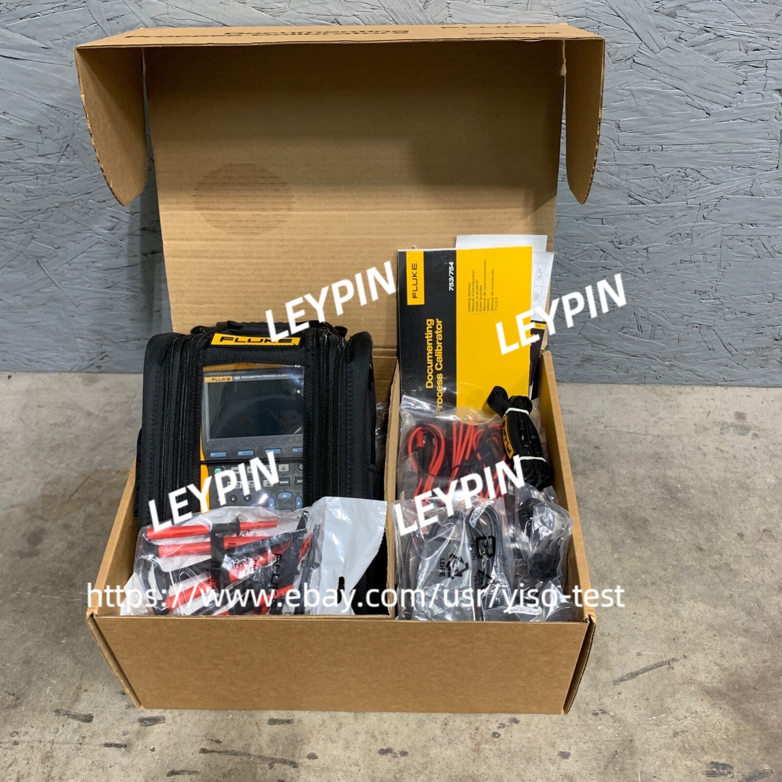Fluke 753 Documenting Multifunction Process Calibrator HART NIST Calibrated Data