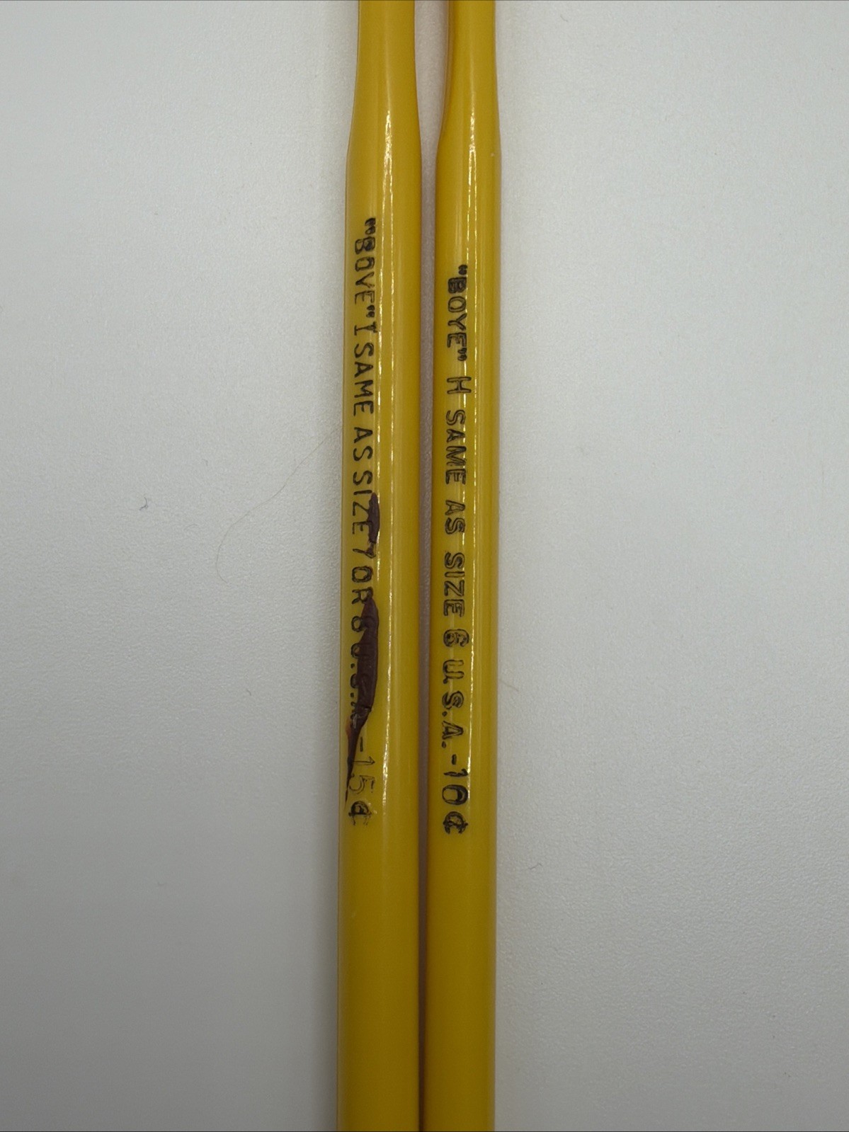 Vintage Boye crochet hook set sizes J-F missing size K, E, D - Additional Hooks