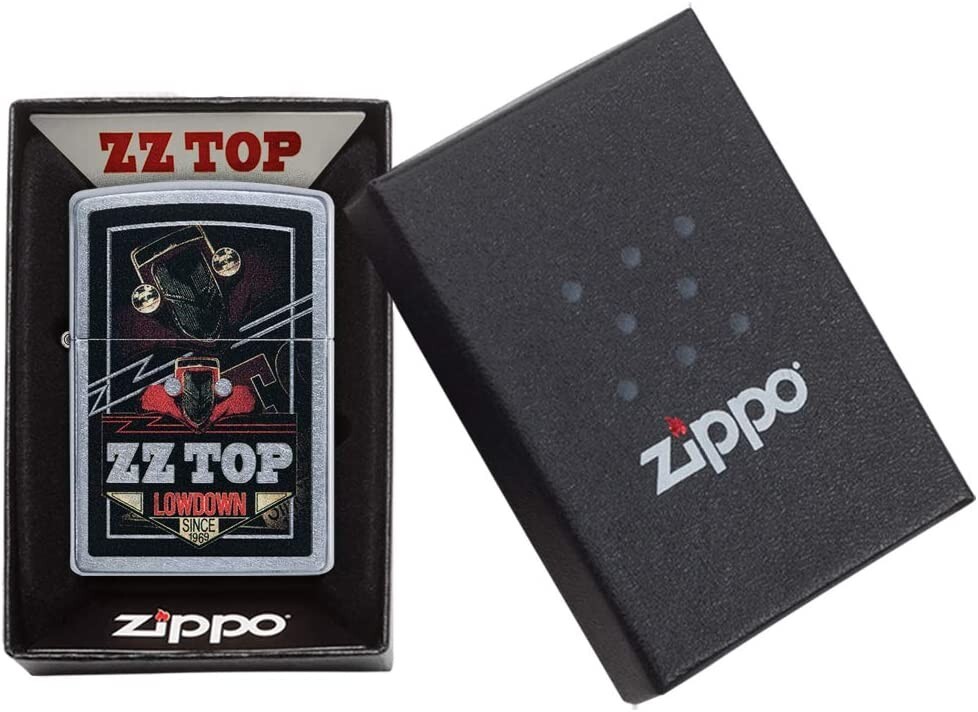 Zippo ZZ Top Street Chrome 49008