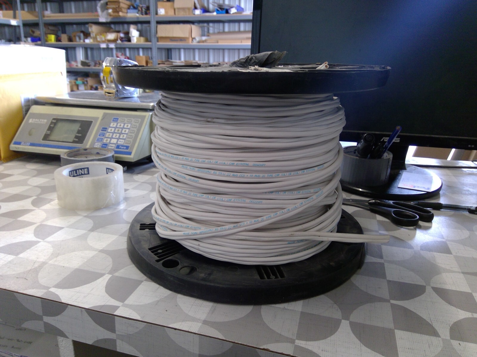 Paige 74SPW RG 59/U 22AWG CCS+18AWG 2C E191596 "FREE SHIPPING"