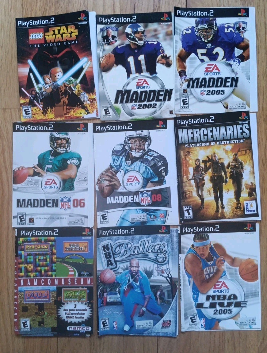 Playstation 2 Replacement Cover Art