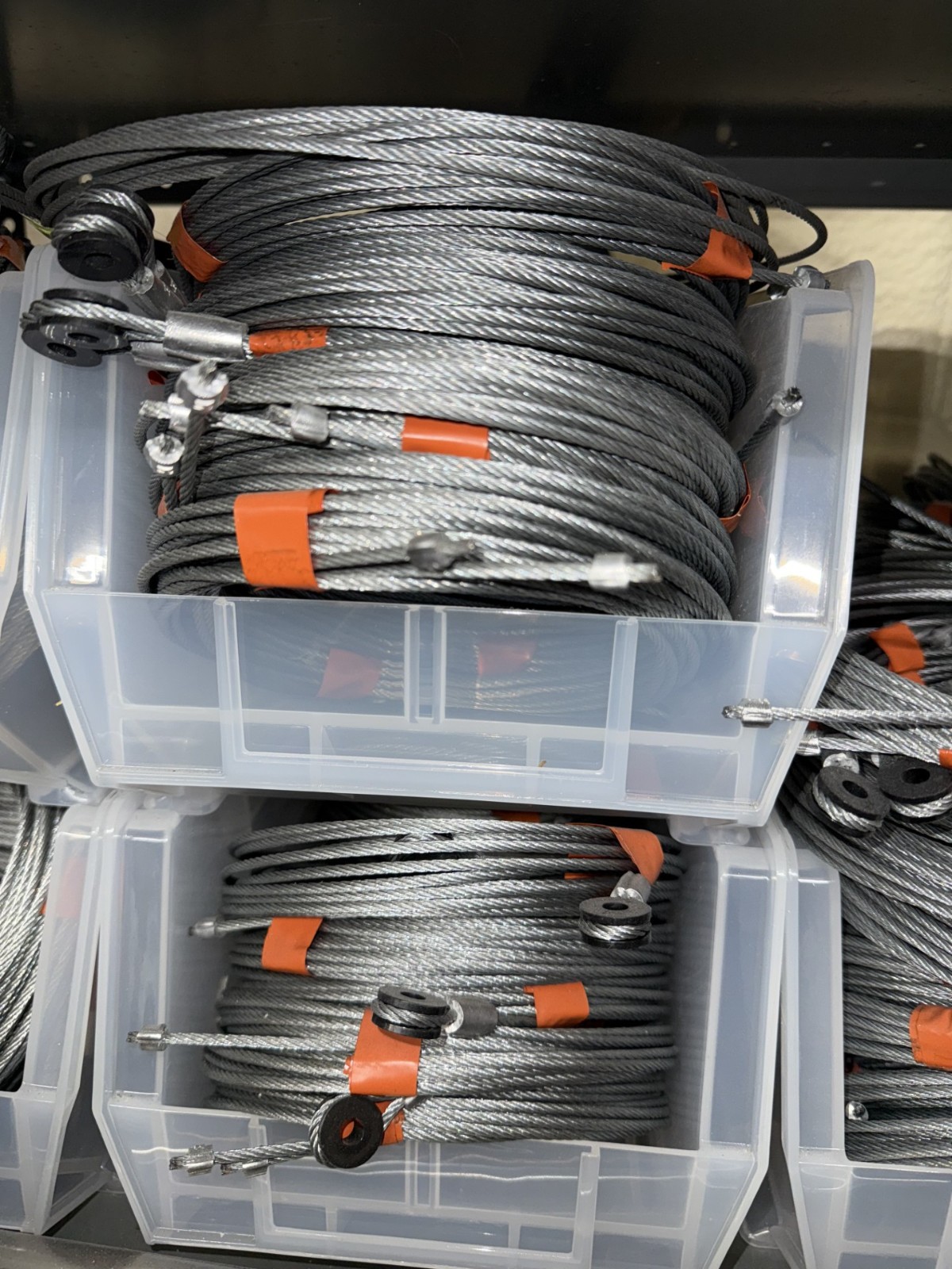 VIRTIONZ 2-Pack 150″ Replacement Cable Wire for Enclosed Cargo Trailer Ramp Door