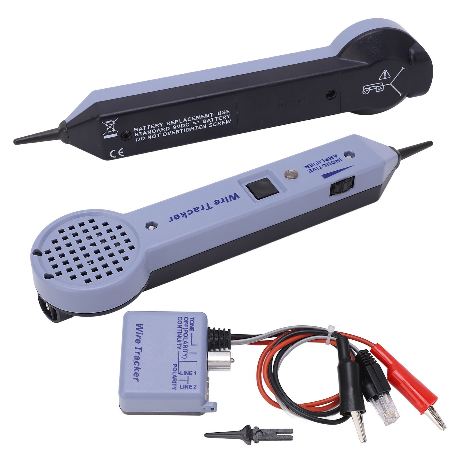 Network Cable Tracing Tester Kit Audio Adjustable Induction Amplifier Cable N
