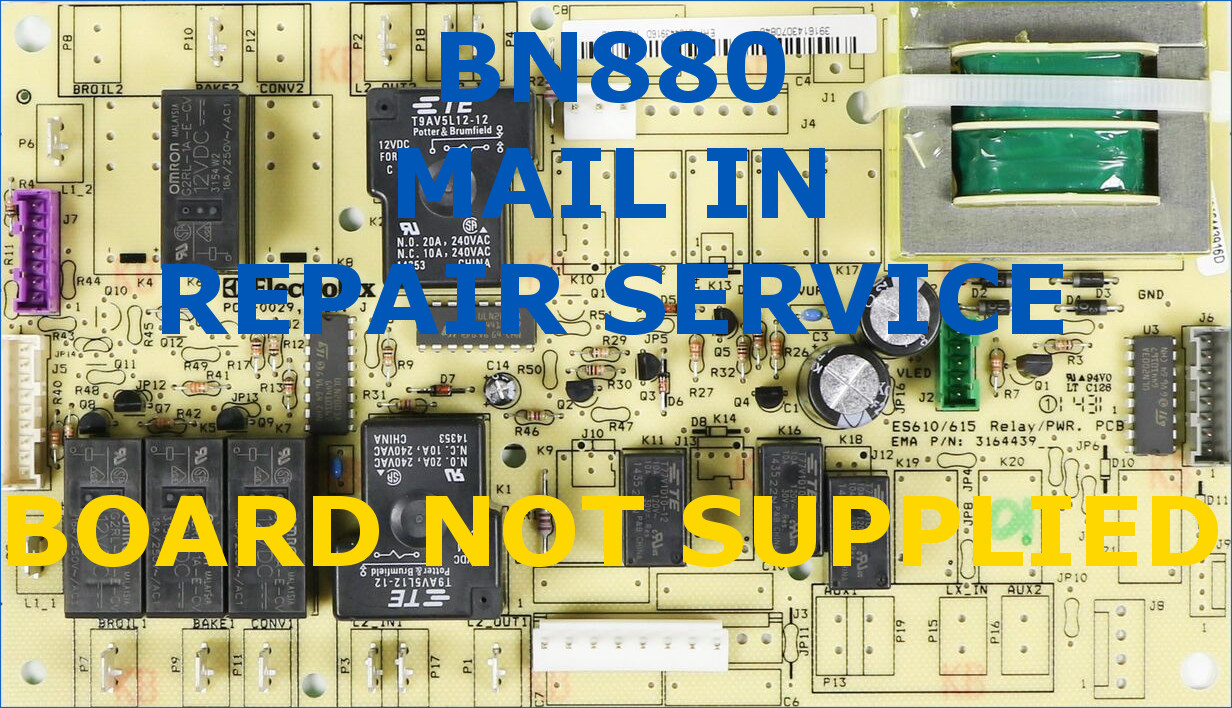 Repair Service: Frigidaire/Electrolux Oven Control Board 316443916 1 YR warranty