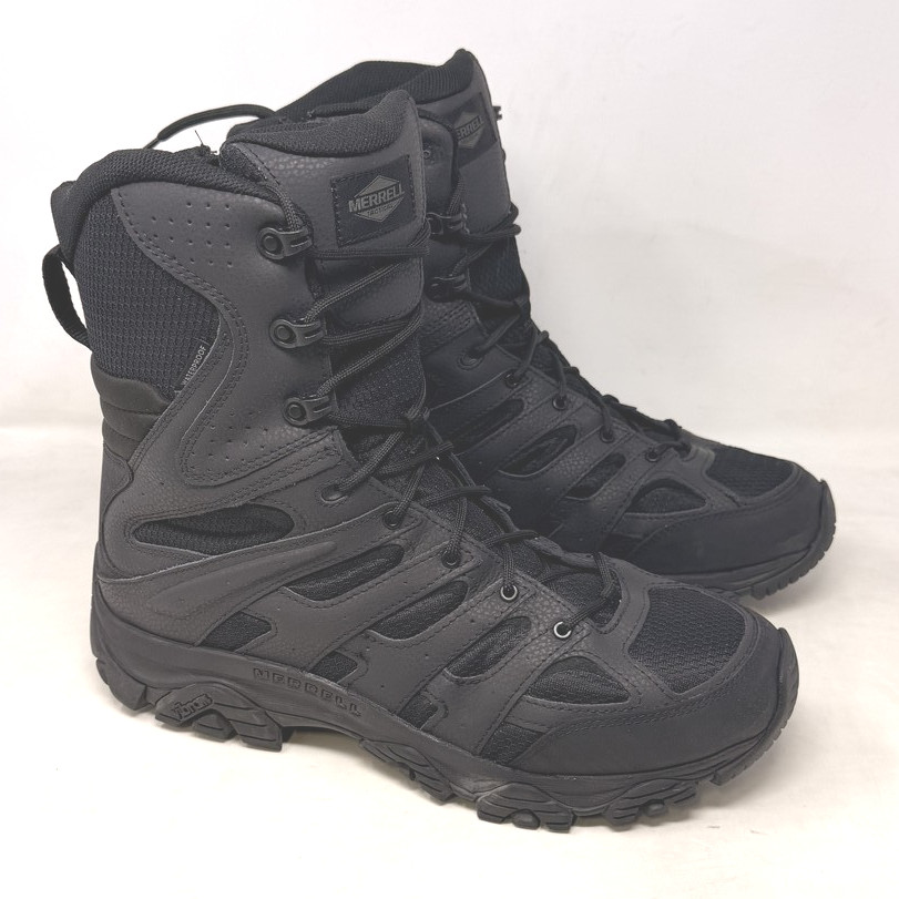 MERRELL MOAB 3 8" TACTICAL ZIP WP J003907W BOOTS MEN'S US 13W