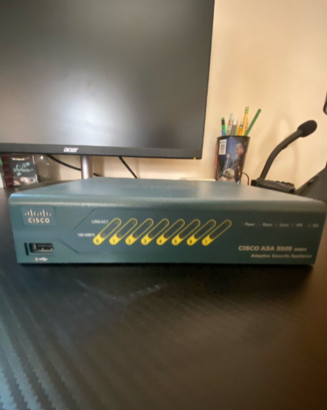 Cisco ASA 5505 Series Adaptive Security Appliance Firewall - Untested, No PSU