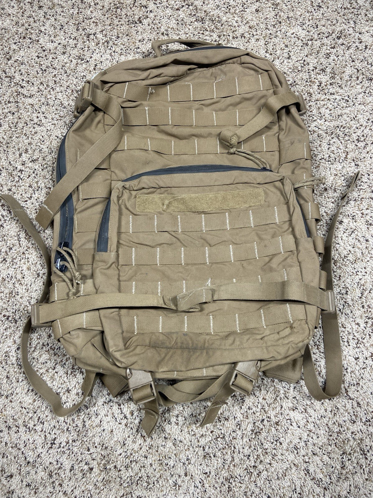 Eagle Industries Assault Pack USMC Rucksack US Military Coyote Brown *damaged*