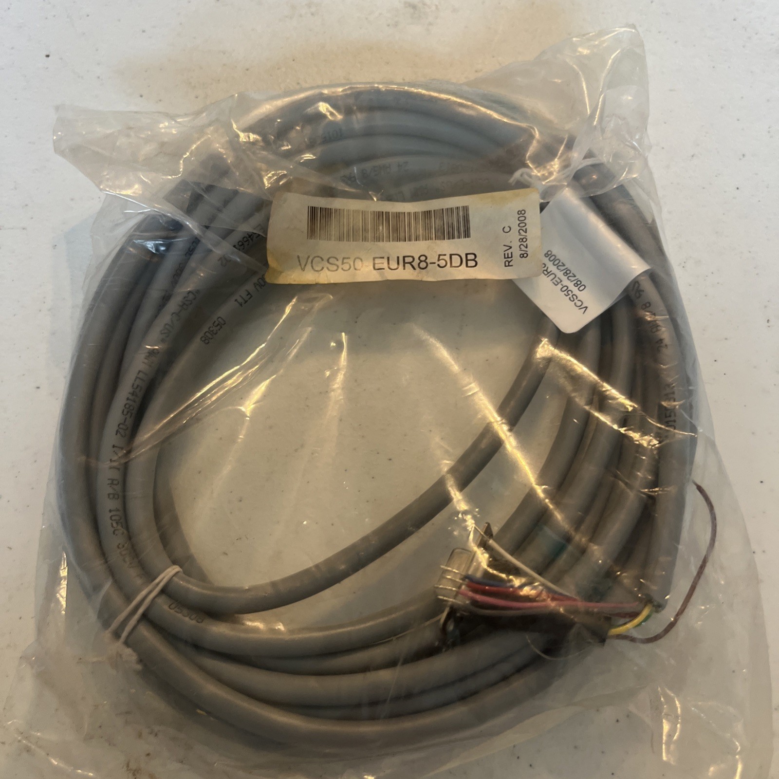 New In Package Cordset Cable VCS50-EUR8-5DB X-Rite VeriColor