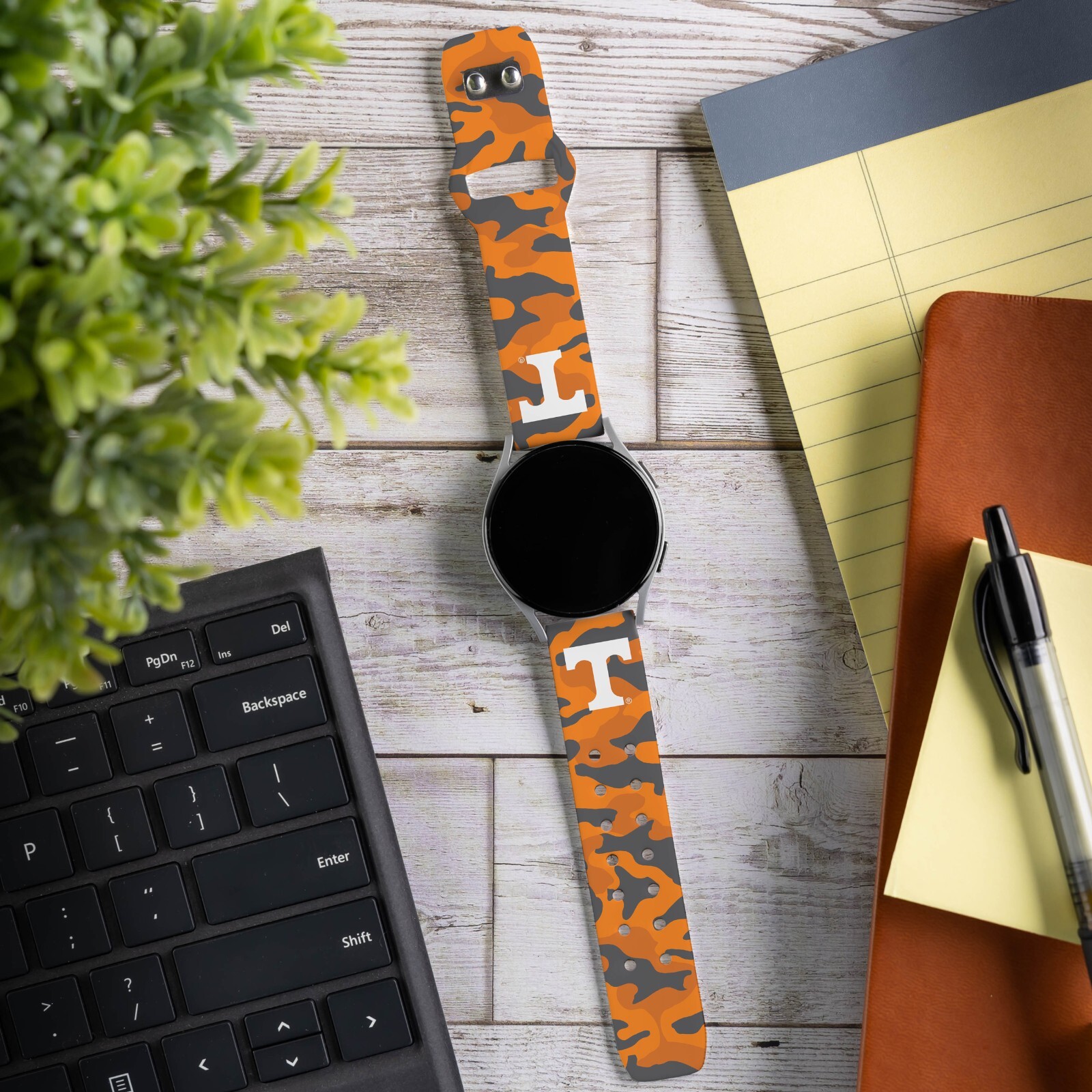 Tennessee Volunteers HD Camo Samsung Galaxy Watch Band
