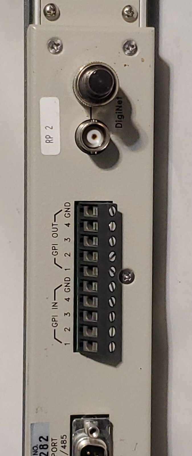 Leitch DFS 3005 CONTROL controller PANEL DISPLAY for multiformat synchronizer AV