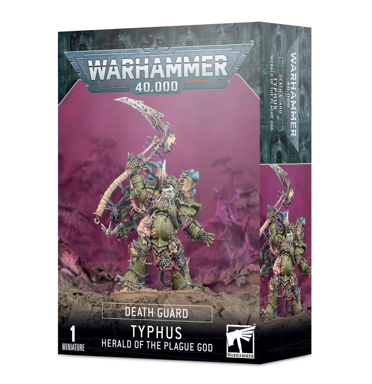 Death Guard Typhus - Herald of the Plague God - Warhammer 40k - Brand New! 43-53