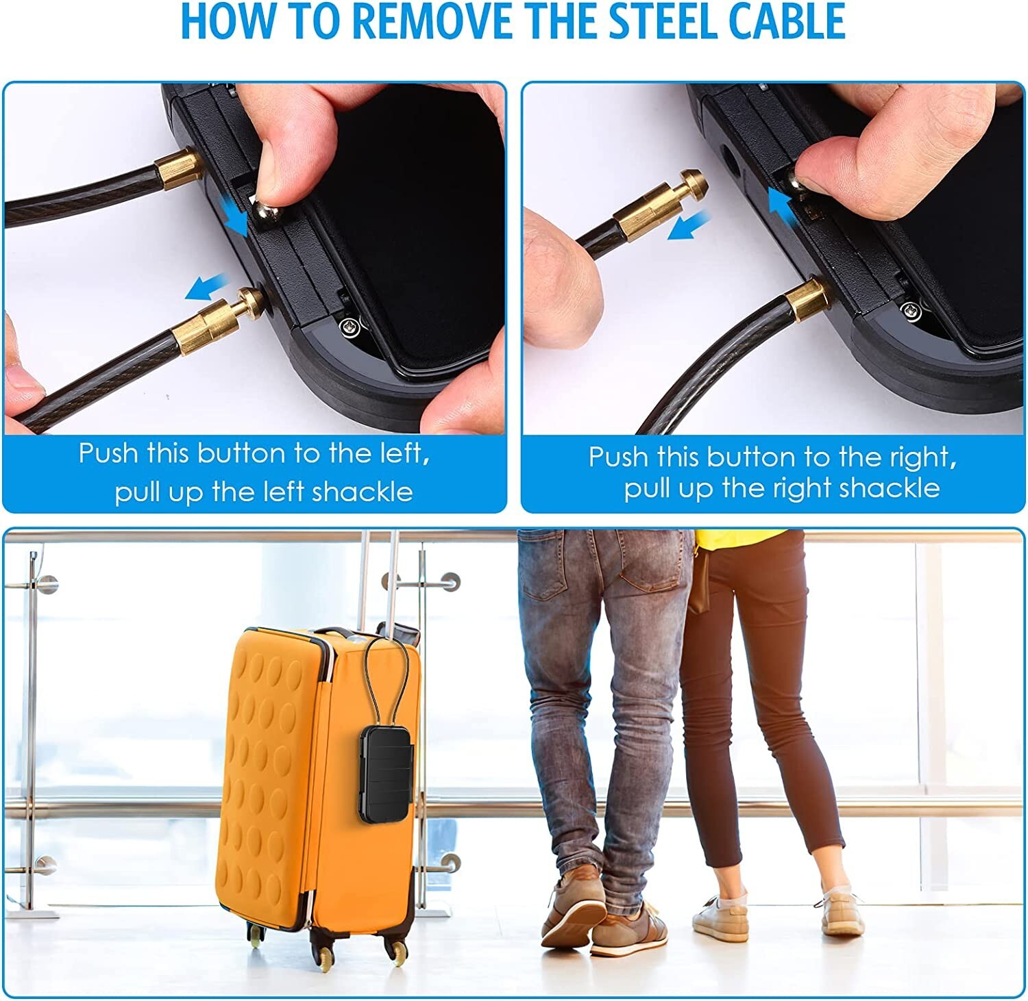 Portable Safe Box Combination Security Case Lockbox with Code Waterproof