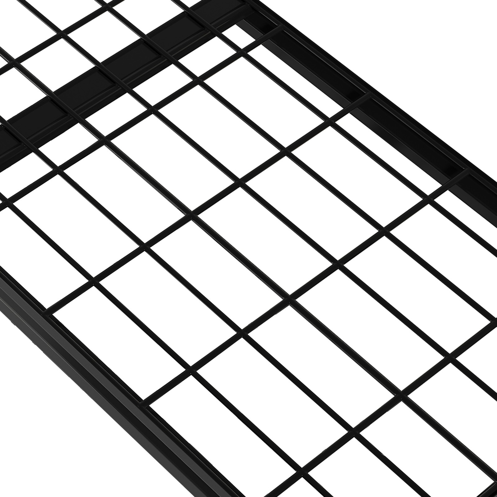 5-Tier Heavy Duty Metal Mesh Shelving 2000LBS Capacity Adjustable Storage Rack