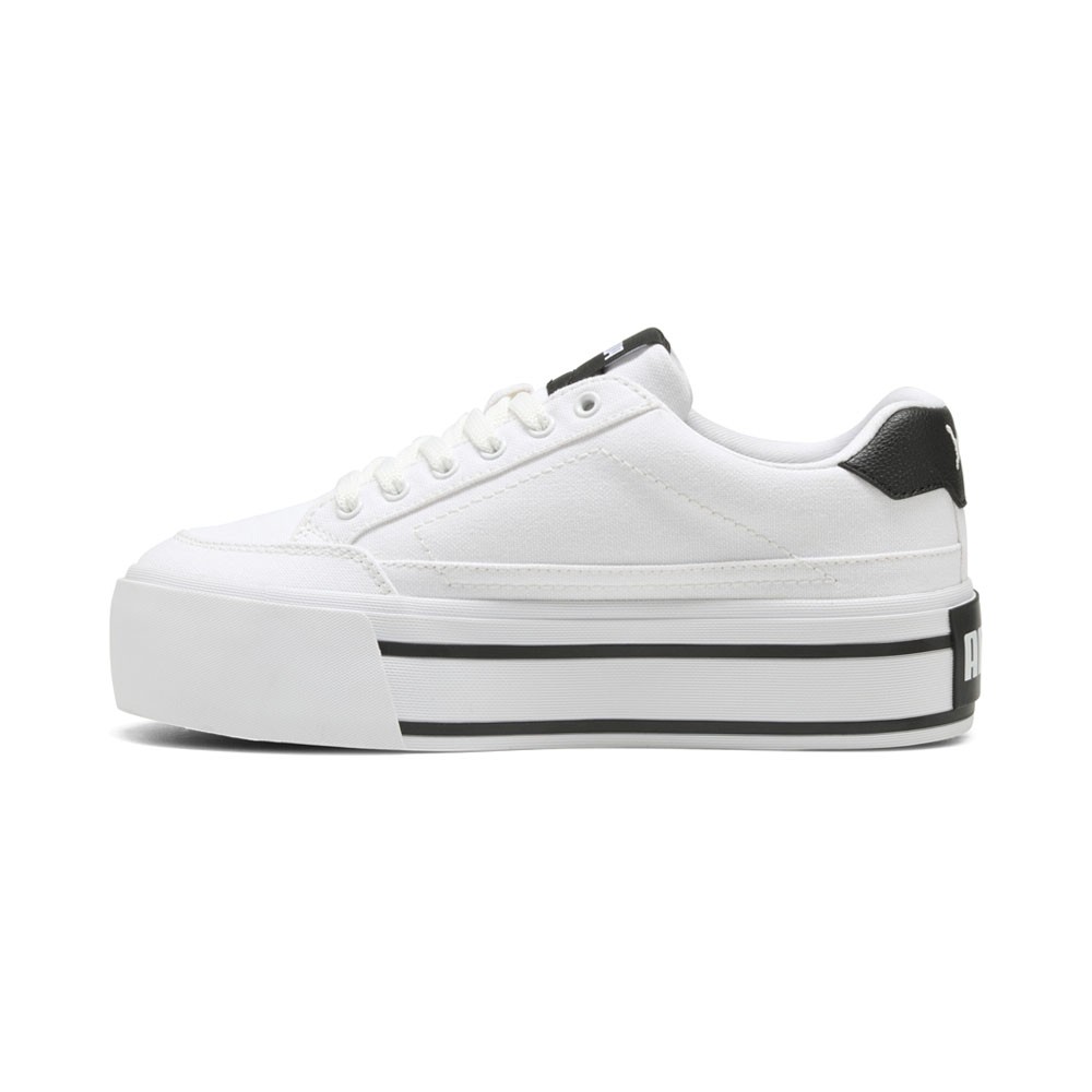PUMA Court Classic Vulc Platform Womens White Sneakers Casual Shoes 40232901