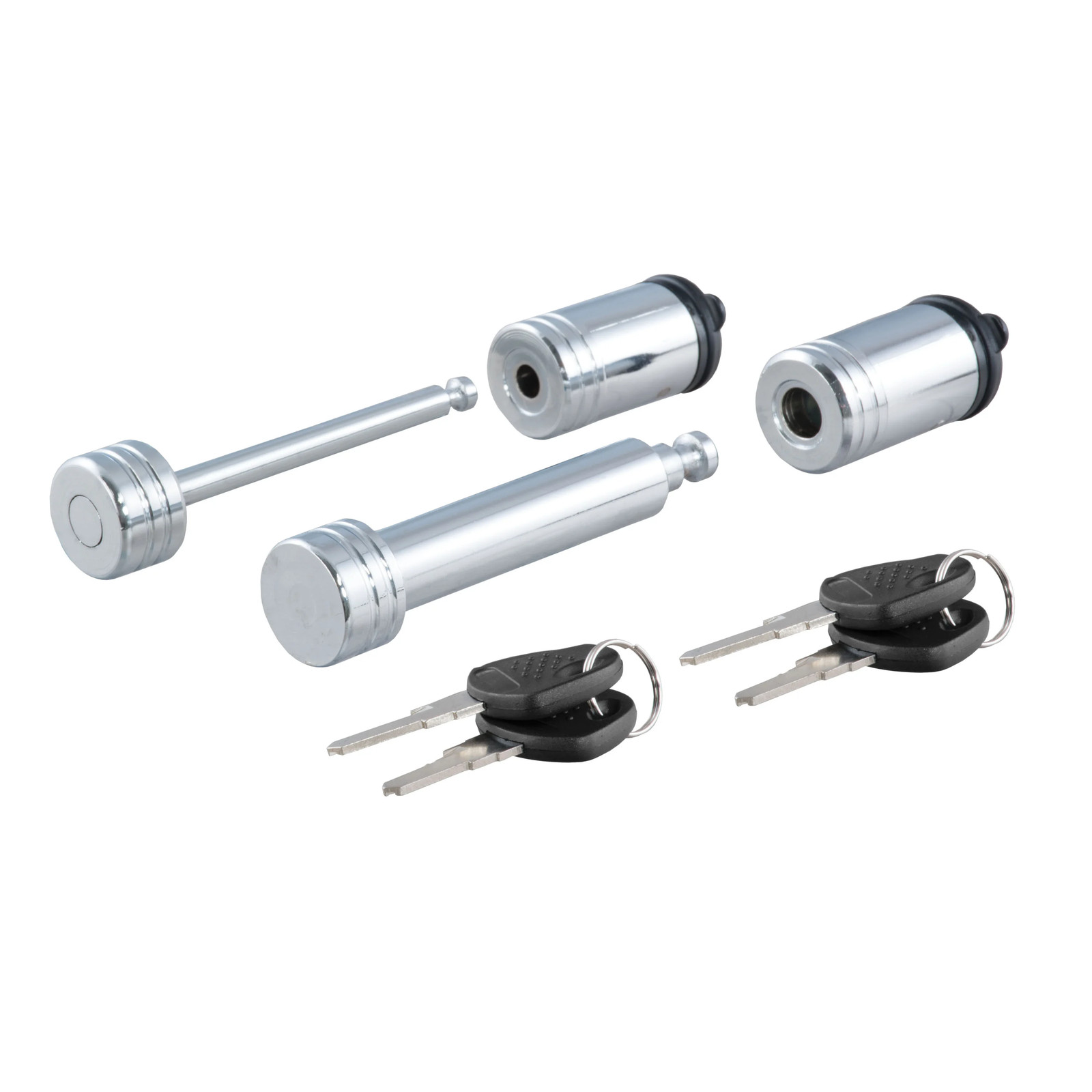 Curt-Hitch & Coupler Lock Set (2" Receiver, 2-1/2" Latch)