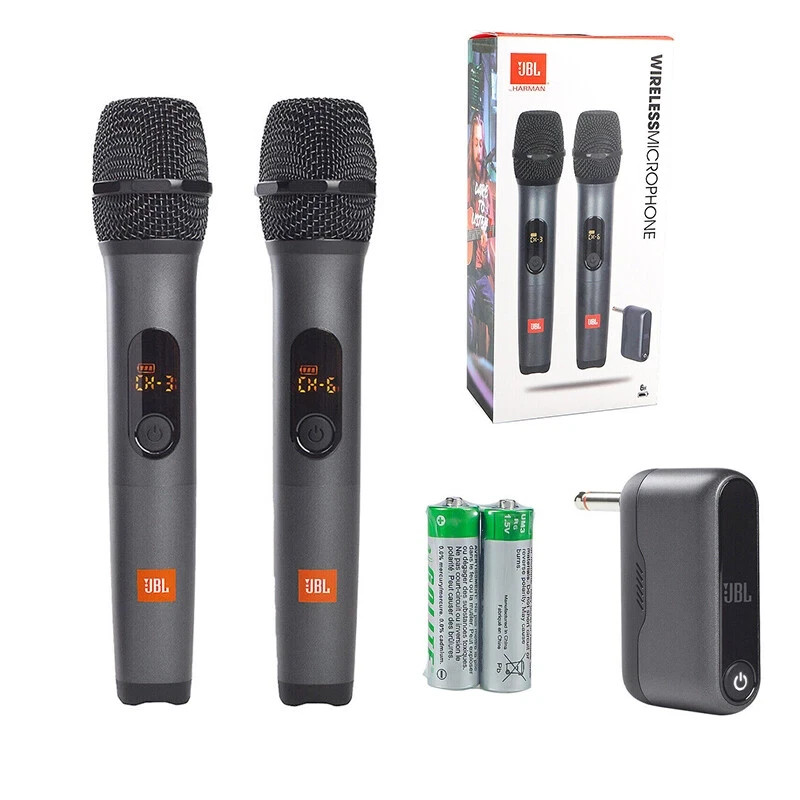 NEW WIRELESSMICAM 2 Wireless Dynamic Microphones With Dual-Channel Receiver US
