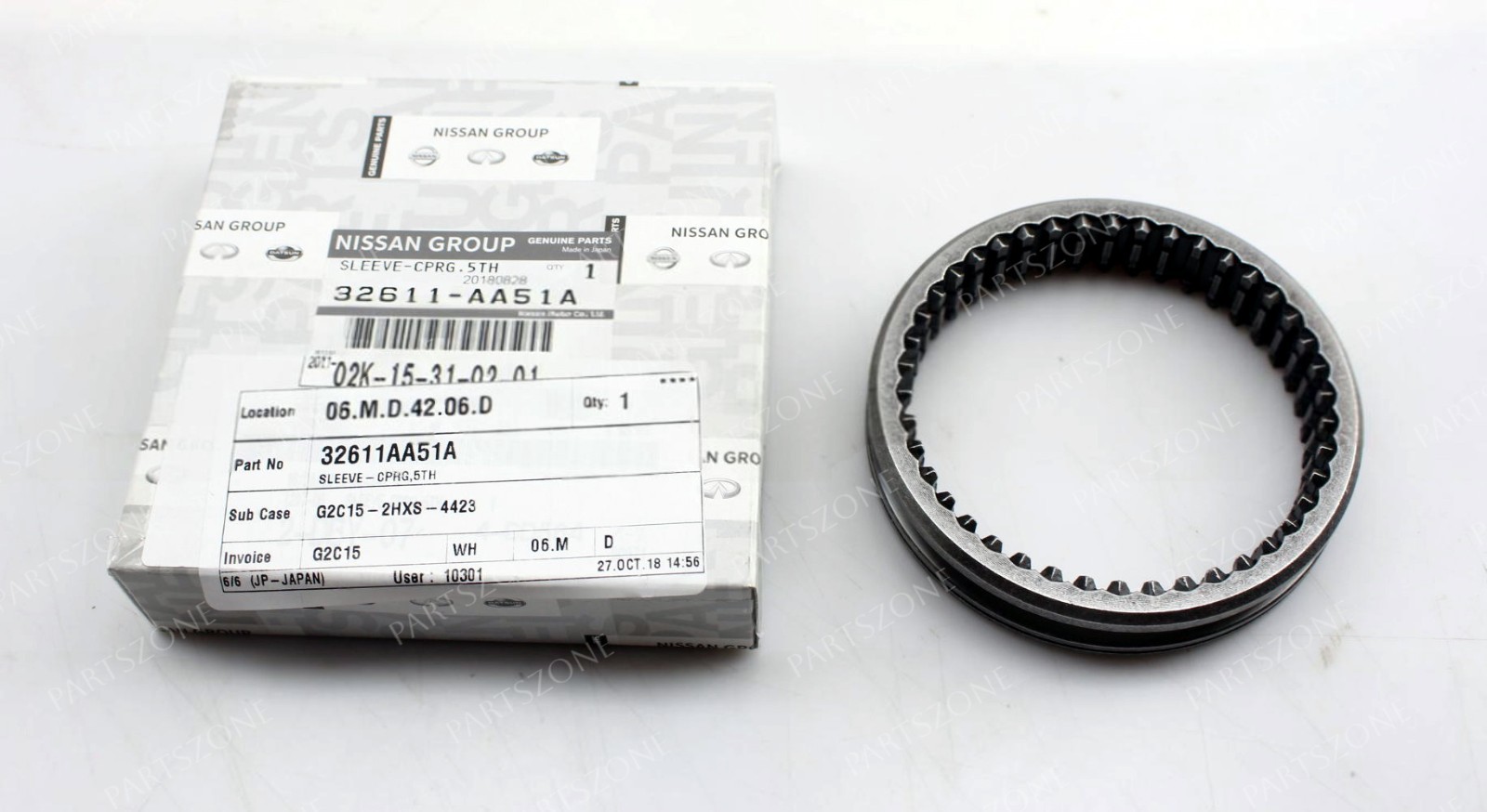 32611-AA51A Nissan Genuine SLEEVE-COUPLING 32611AA51A NEW OEM