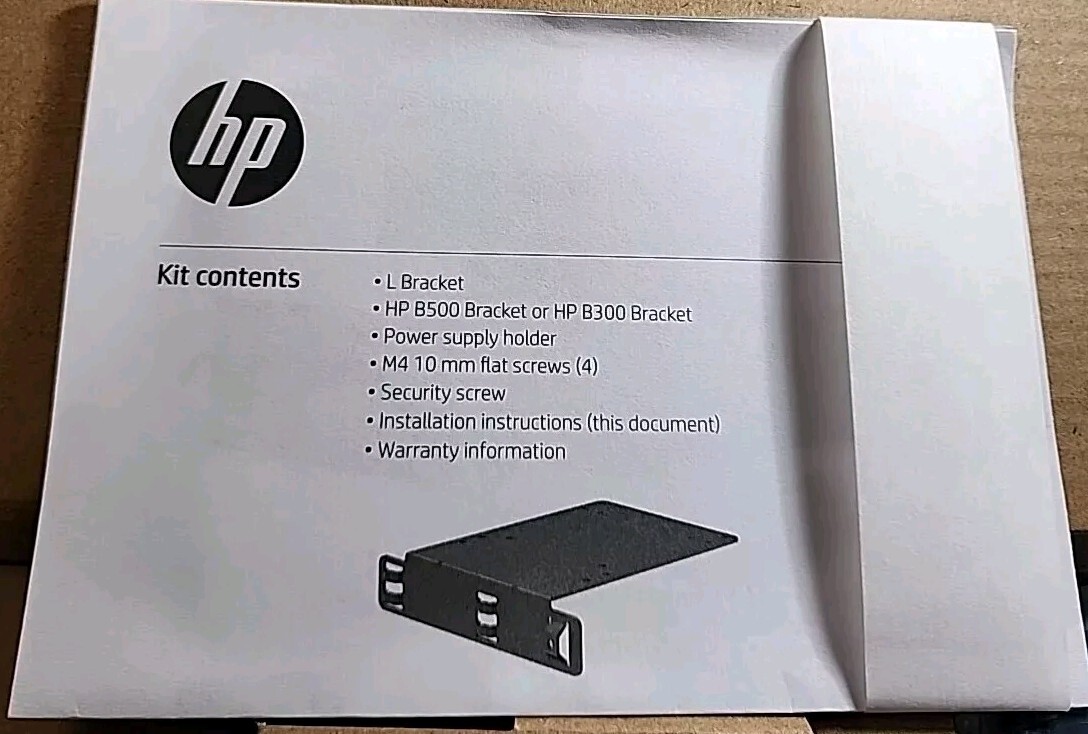 New HP B300 Bracket with Power Supply Holder
