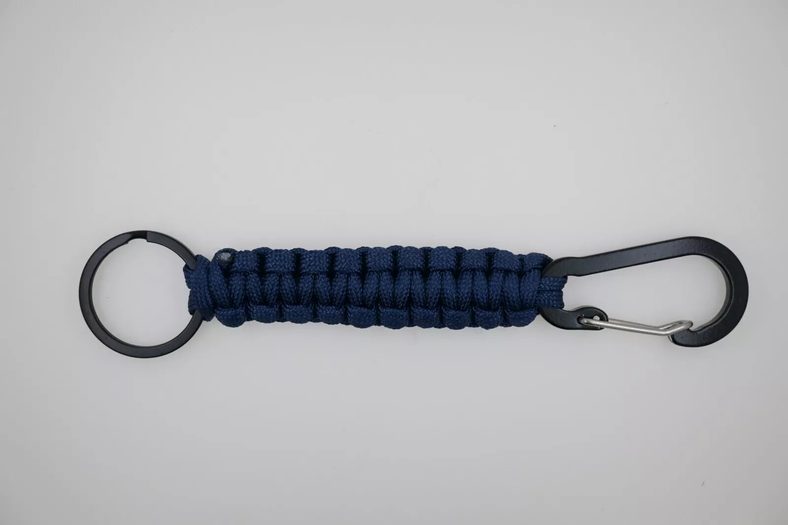 Paracord Keychain Carabiner Clip Military Braided Cord  USA STOCK